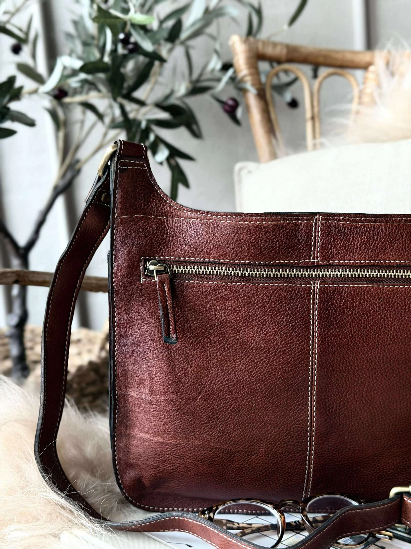 Crossover Milli big - Cognac - Image 14