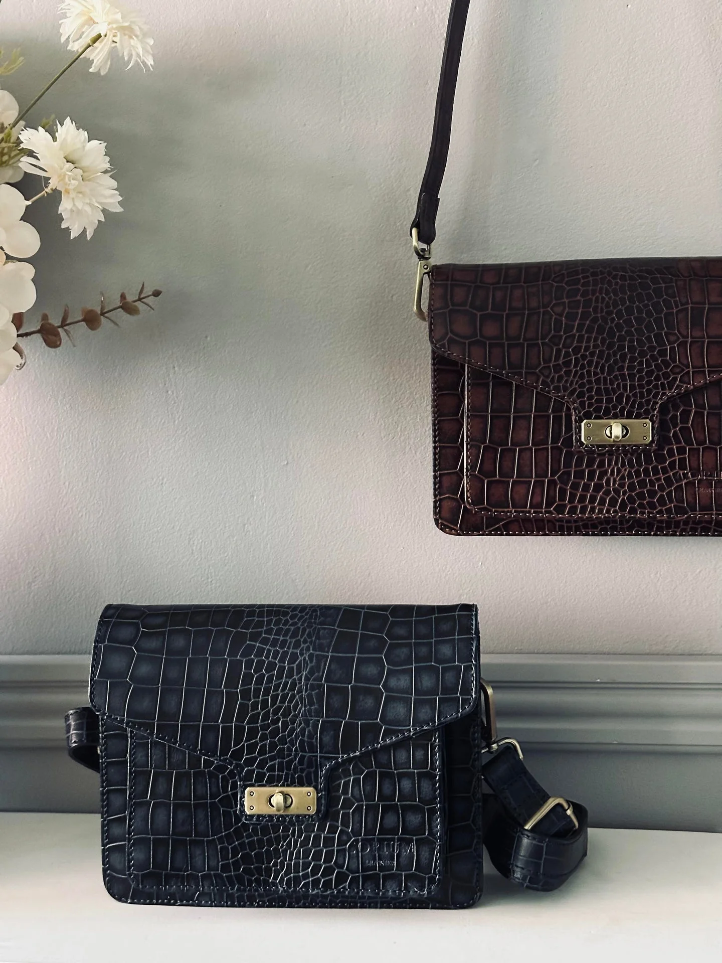 Crossover boxbag - Brown - Image 8