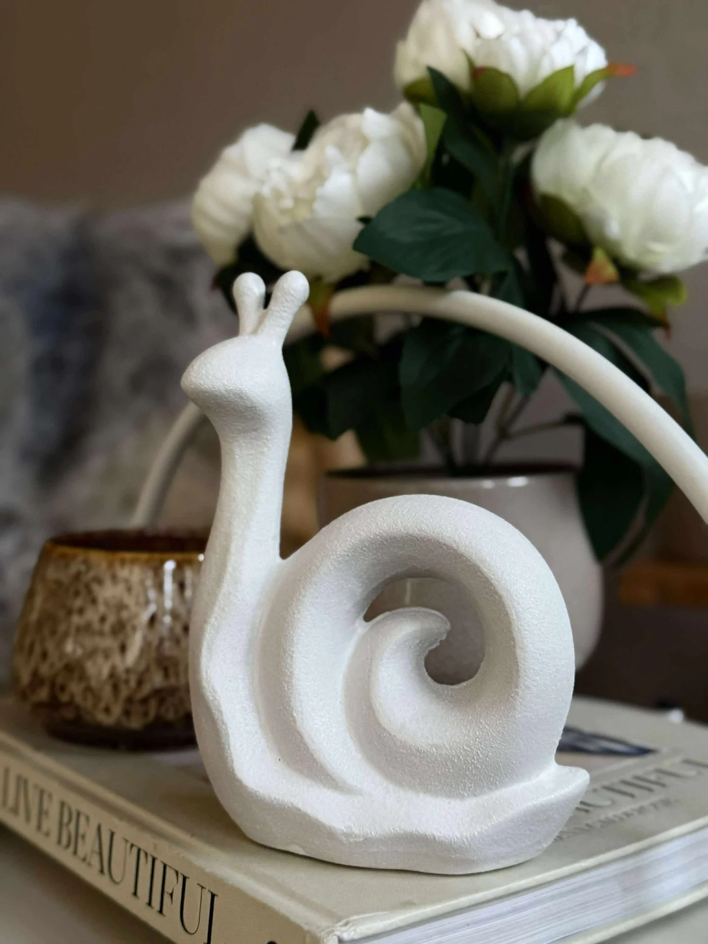 Deco snegl - Hvit eller beige - Image 6