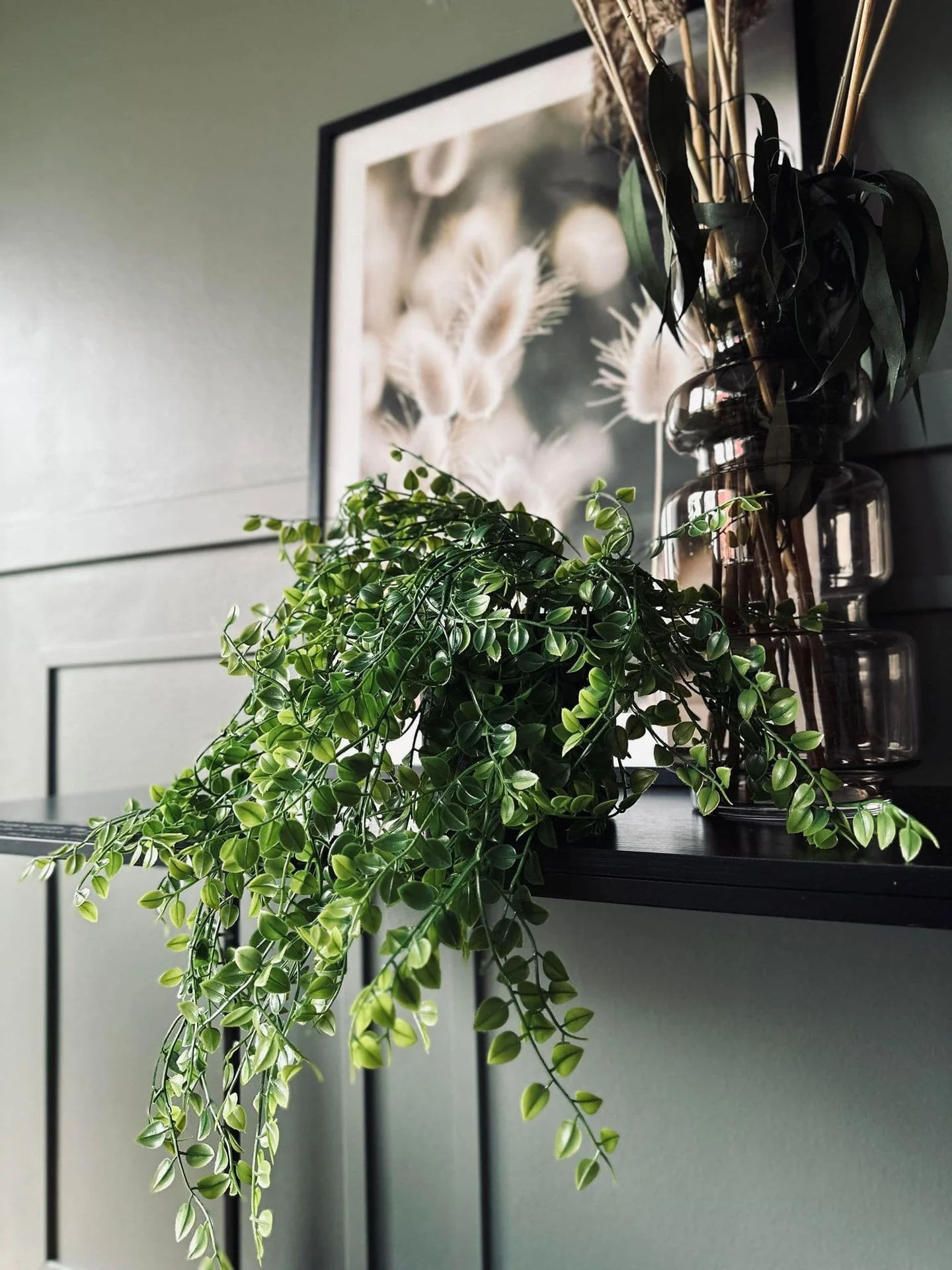 Dekorativ hengende plante - Grønn - Image 2