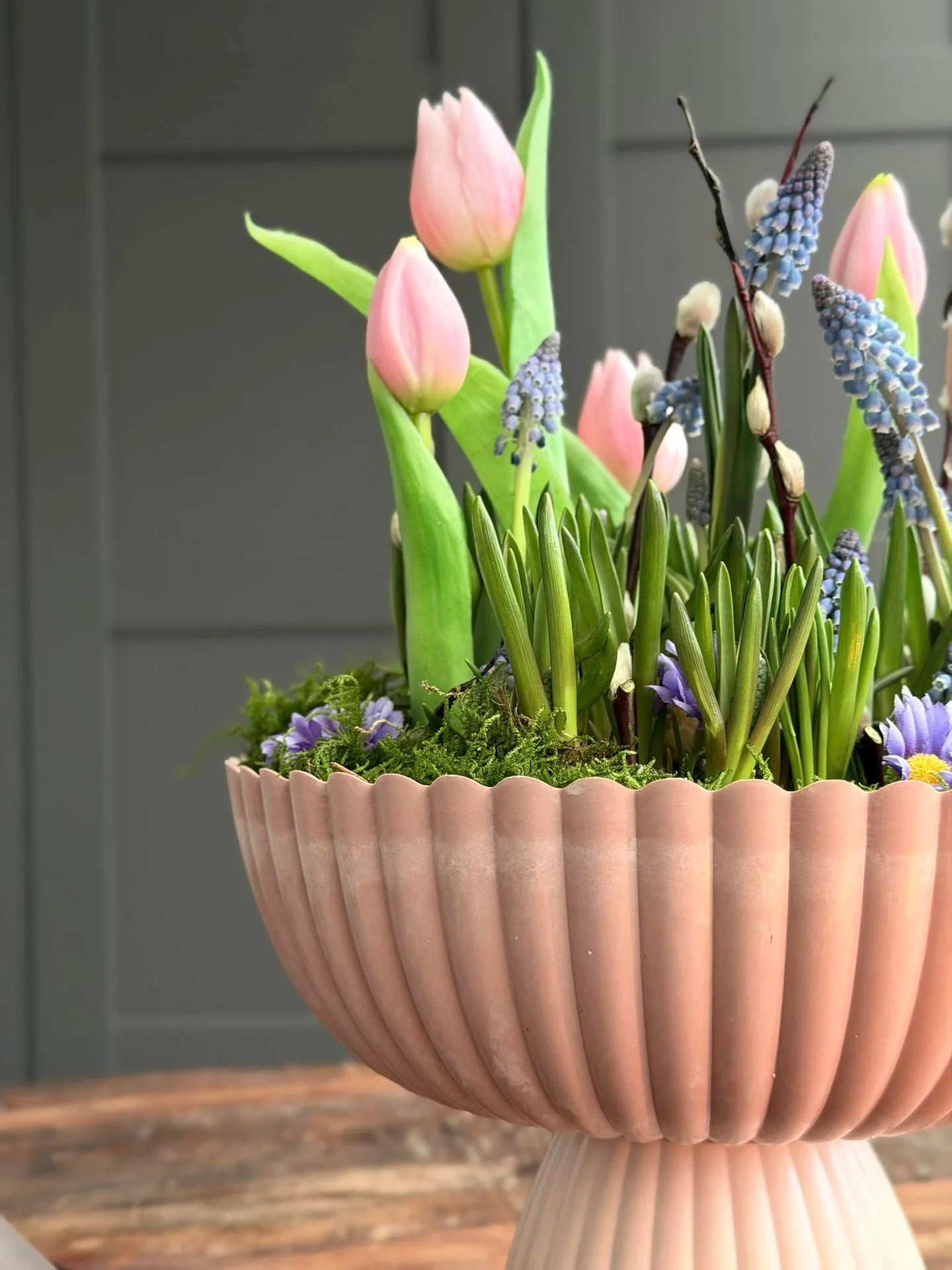 DIY oppsats i betong-look - Rosa - Image 6