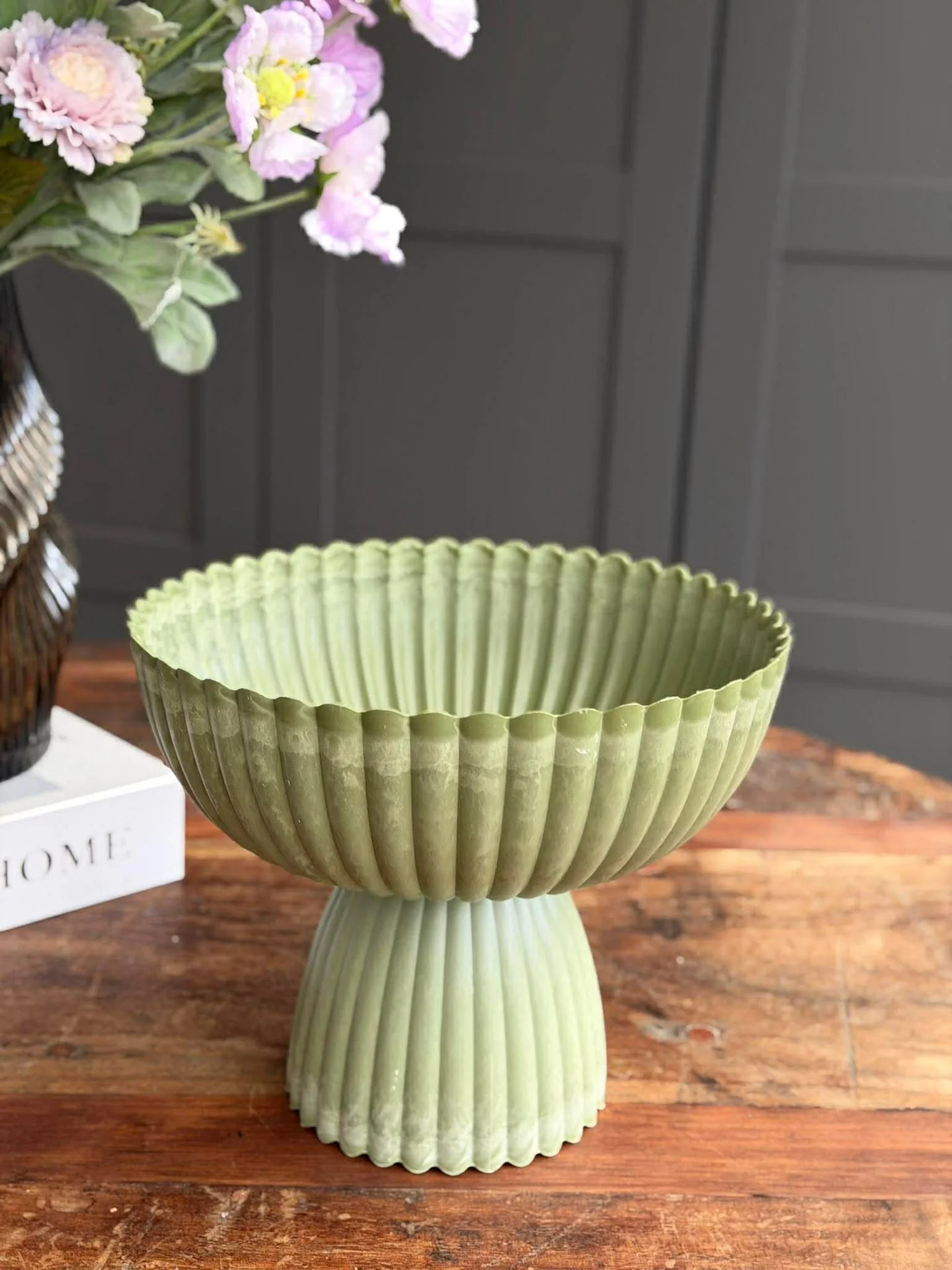 DIY oppsats i betong-look - Grønn - Image 3