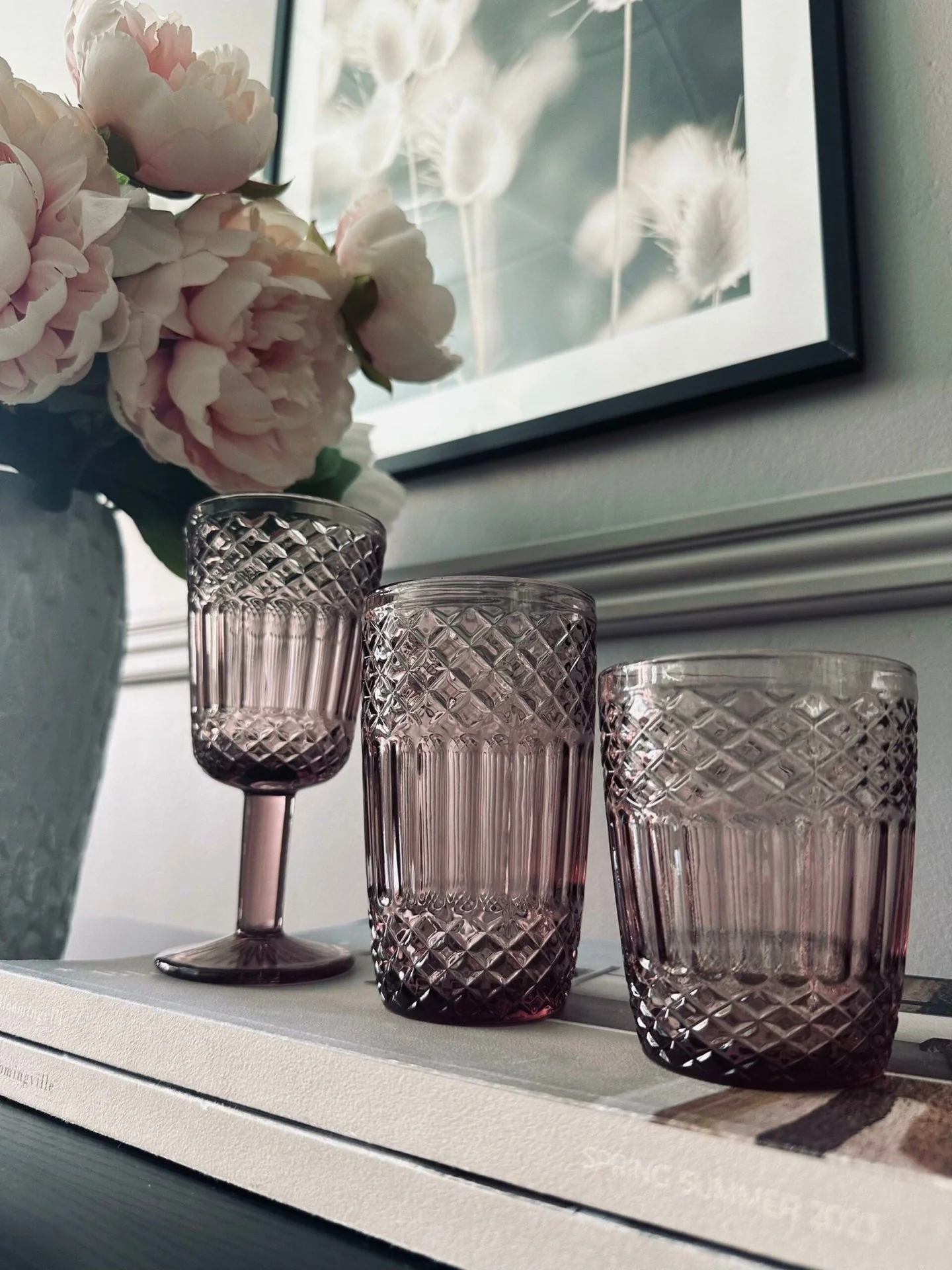 Drikkeglass French Rose – Large - Image 2