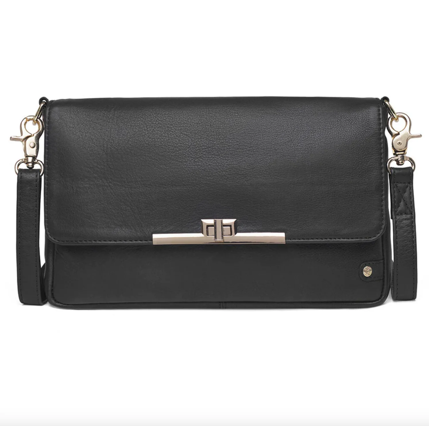 Clutch Elegant svart / gull - Image 8