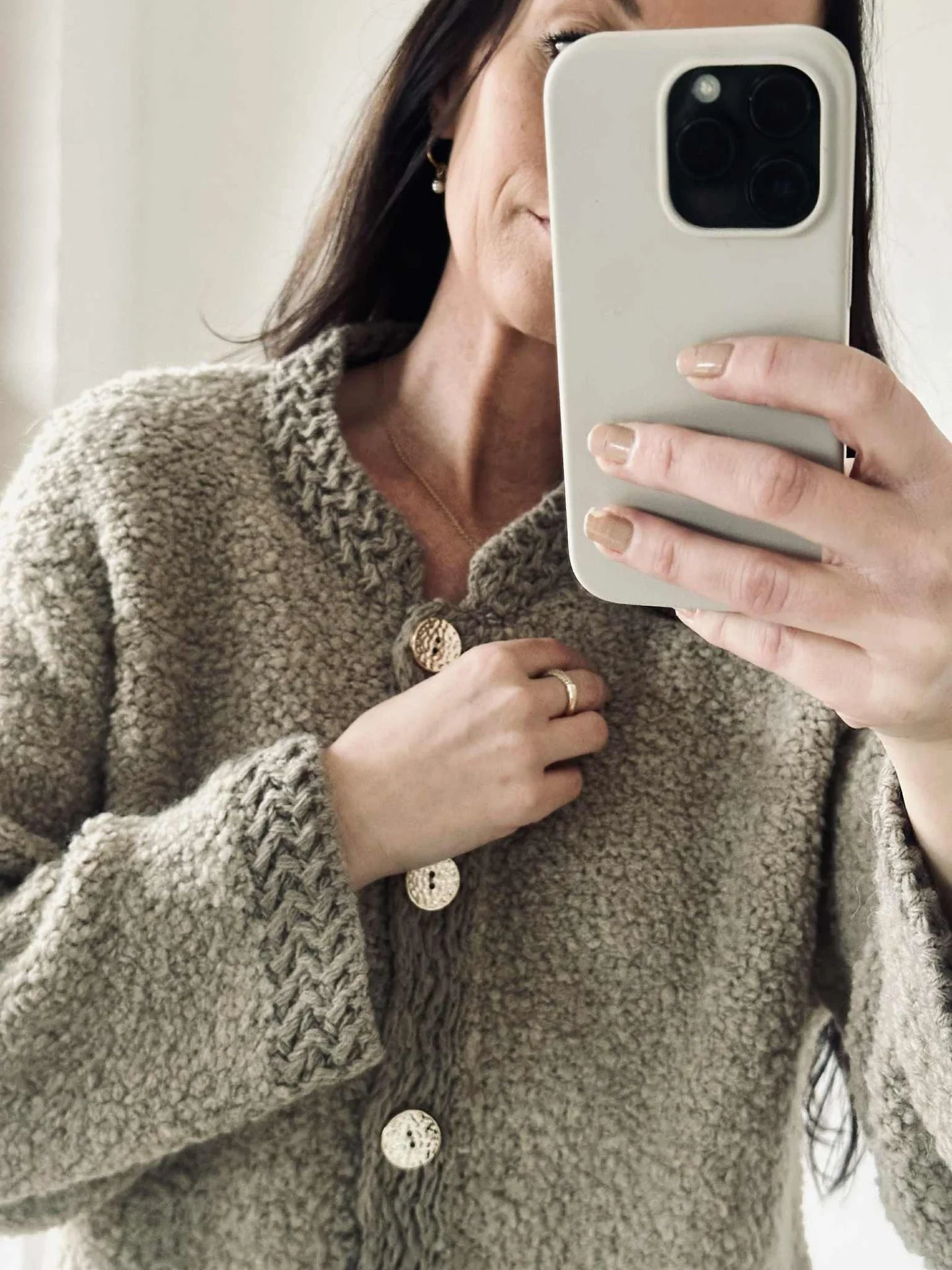 Cardigan Nola - Beige - Image 3