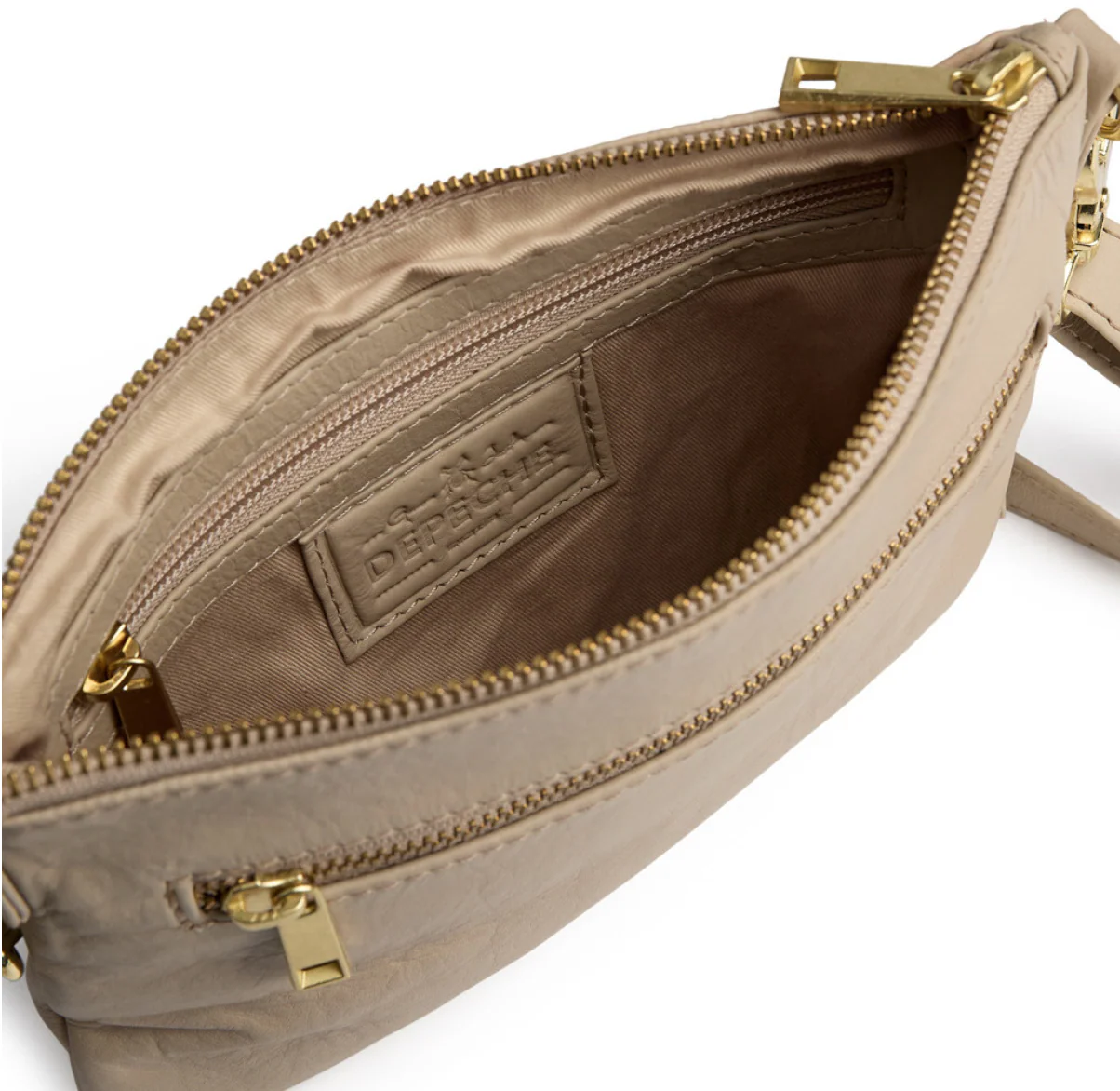 Vakker veske / clutch - Soft sand - Image 7