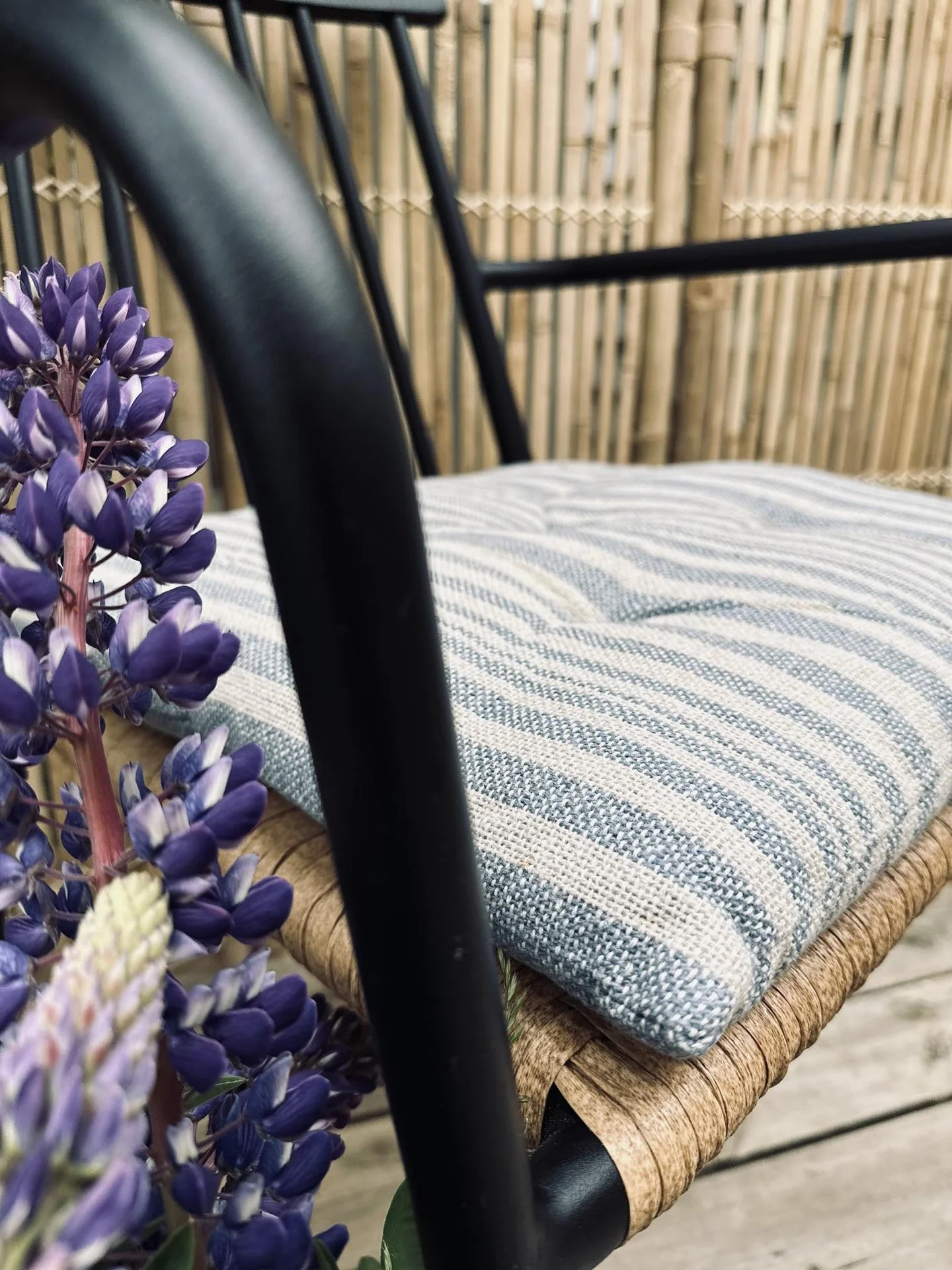 Futon 40×40 SKAGEN blå/natur - Image 4