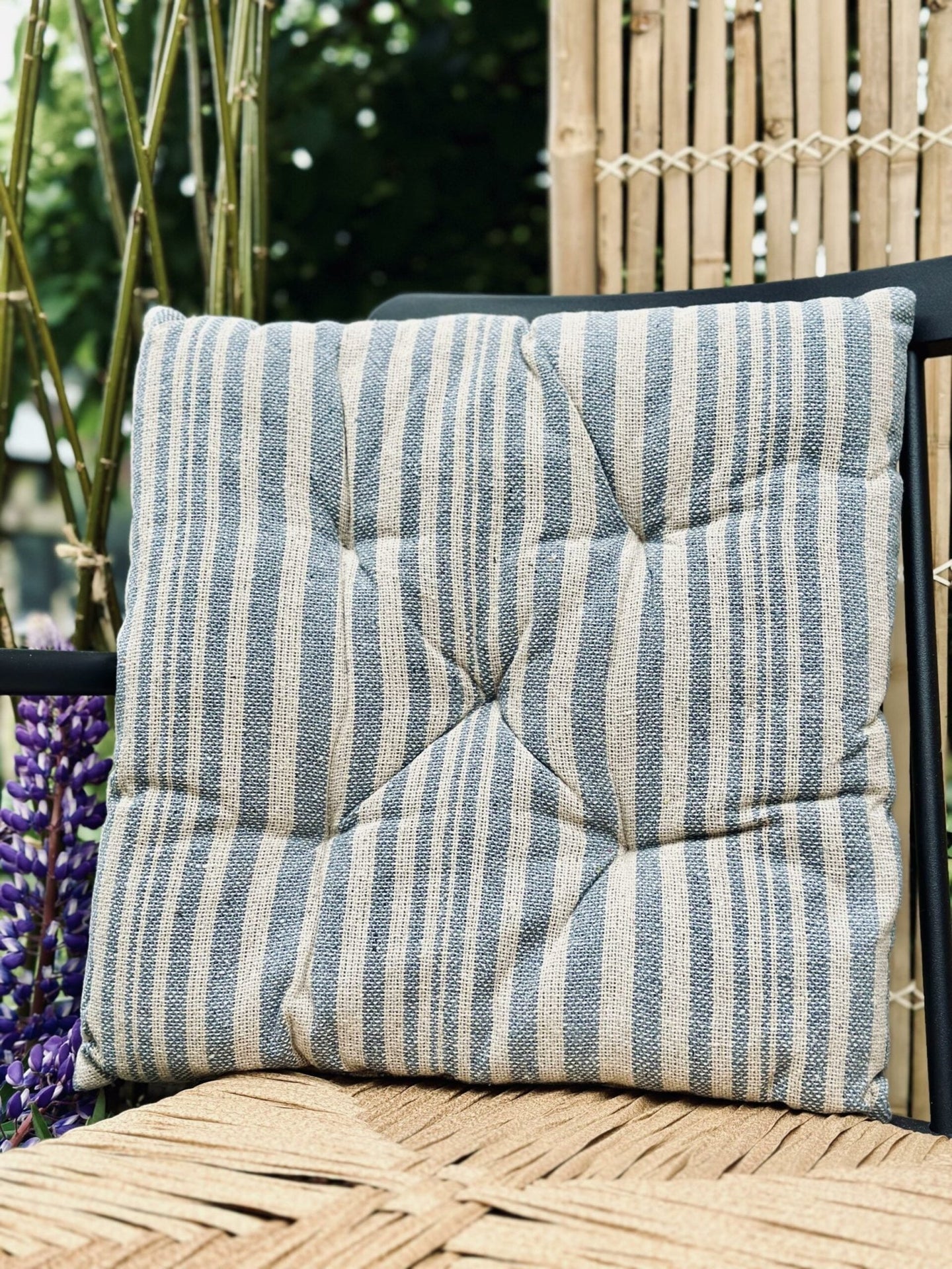 Futon 40×40 SKAGEN blå/natur - Image 6