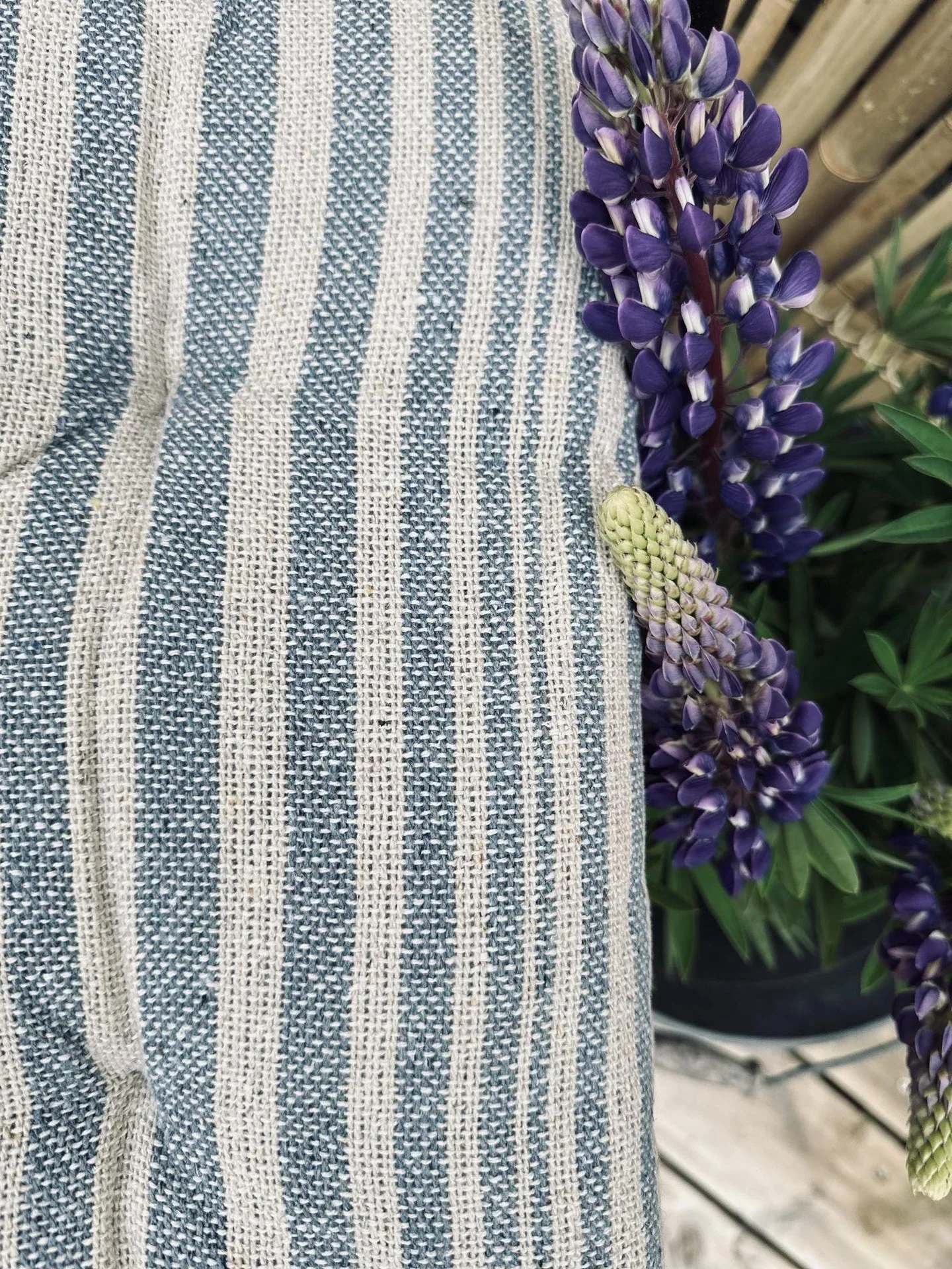 Futon 40×40 SKAGEN blå/natur - Image 8