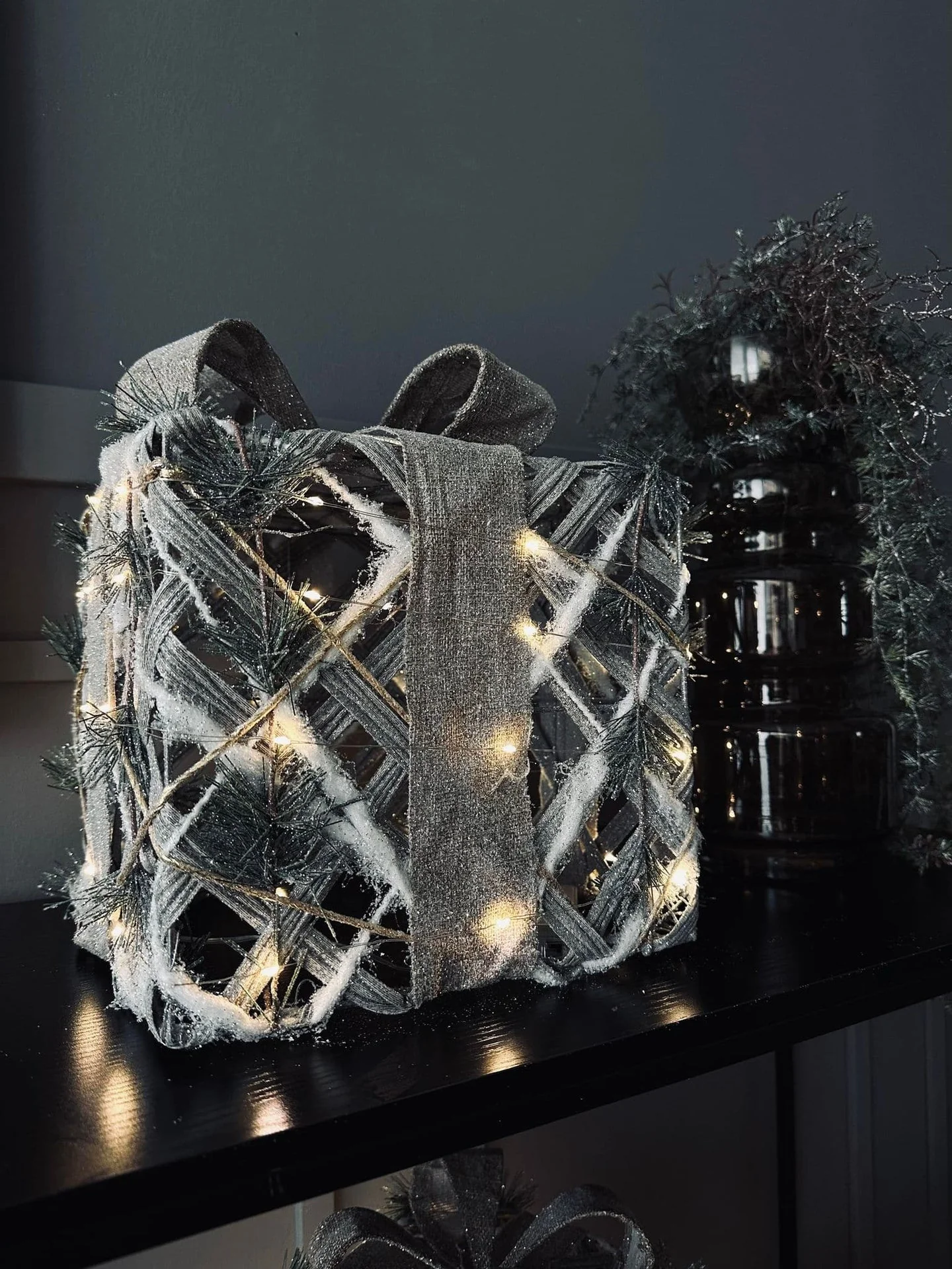 Gavesett med LED-lys 3 stk - Sølv - Image 3