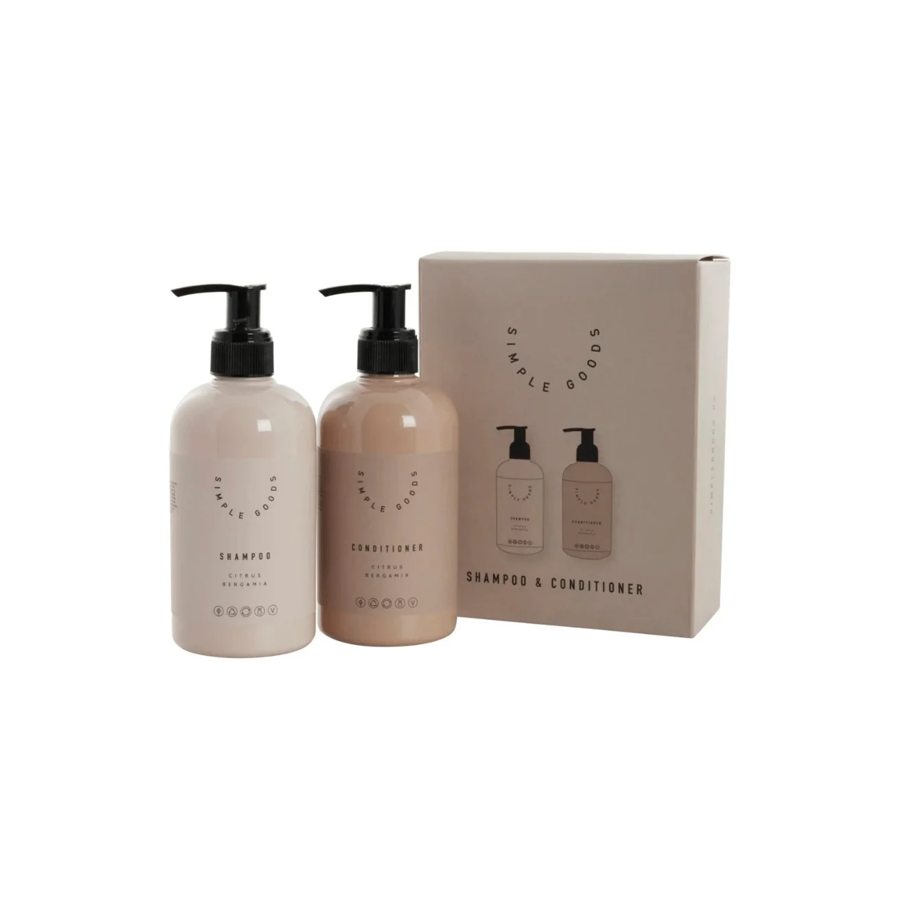 Gavesett Shampoo og balsam – Simple goods