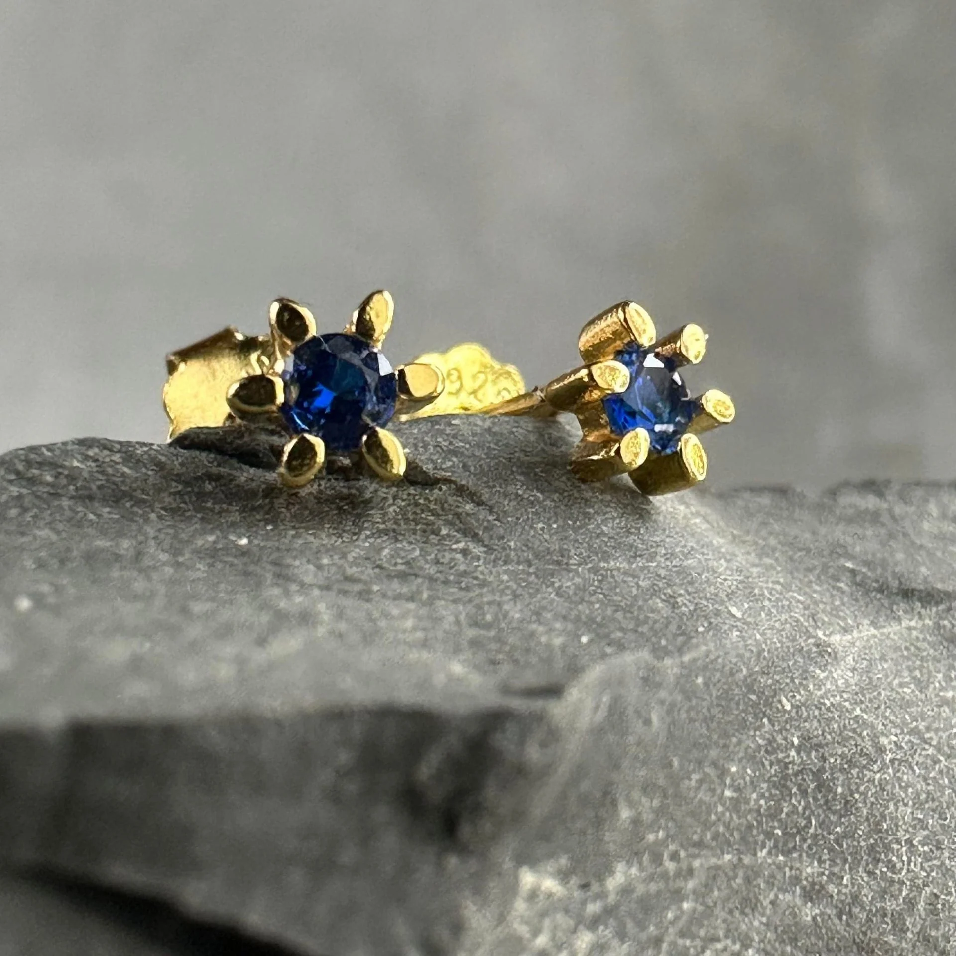 Øredobber GIA - Royal blue - Image 2