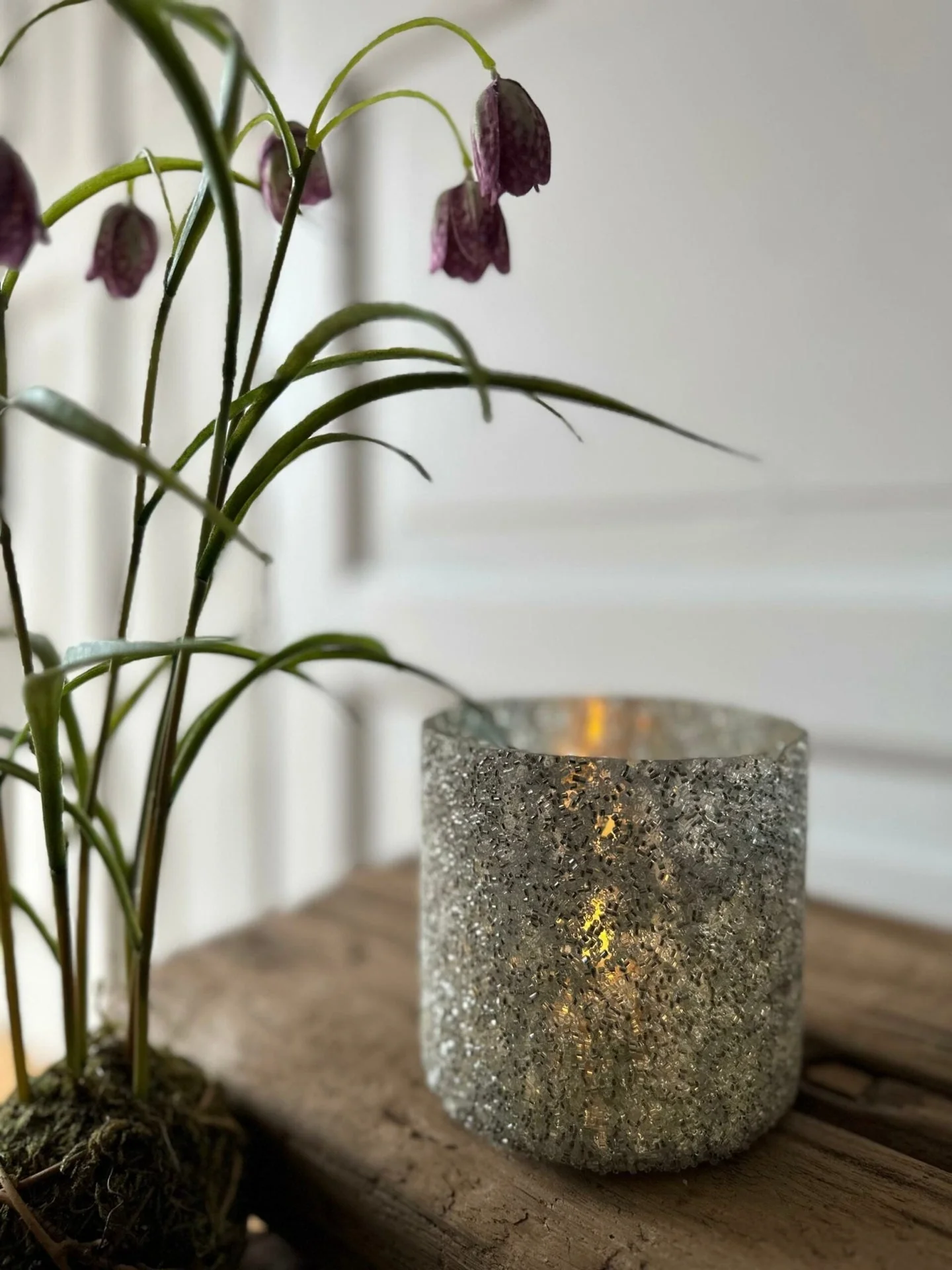 Glass til telys eller blomster - Image 3