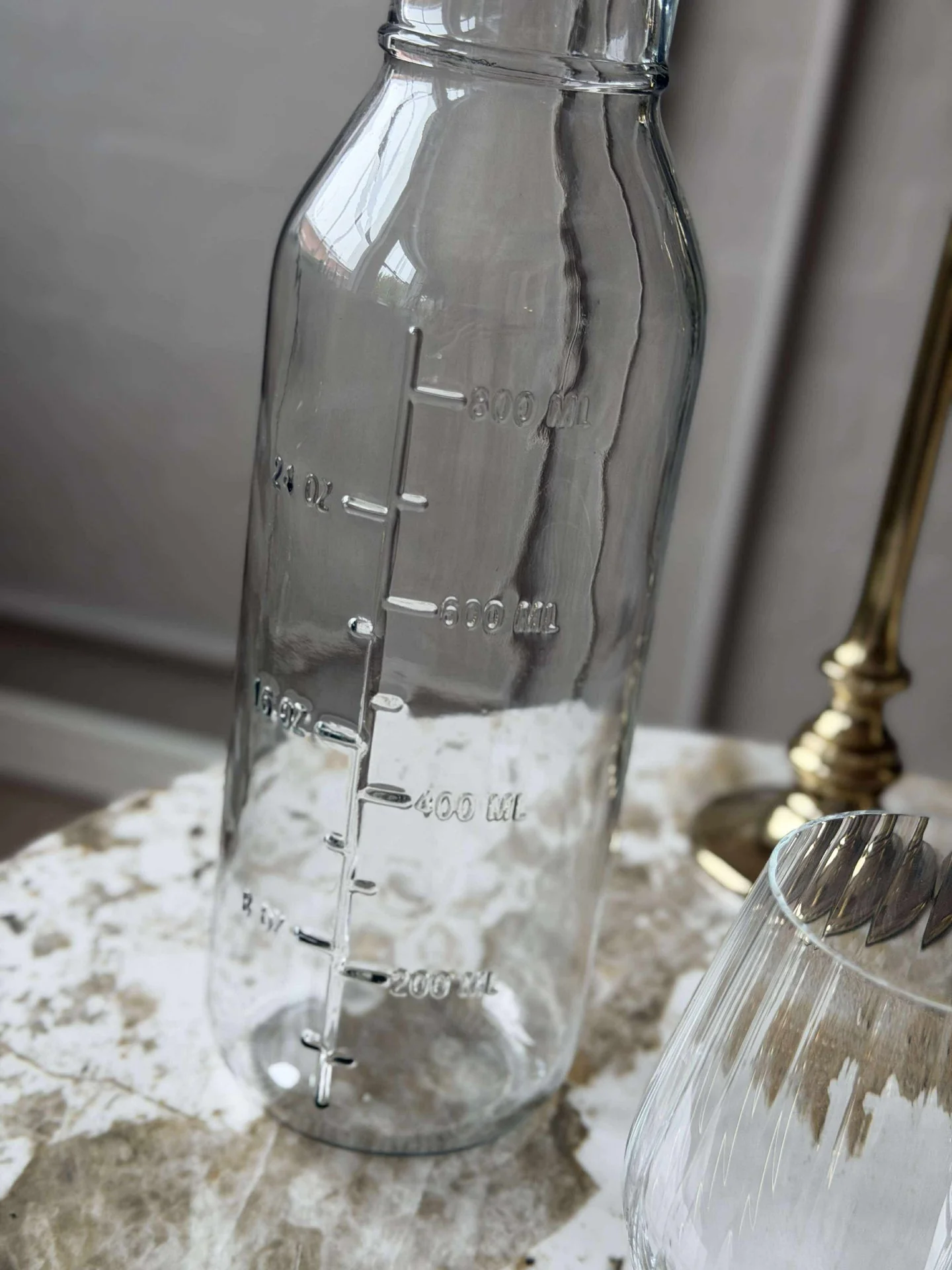 Glassflaske med måleenheter - 1000 ml - Image 11