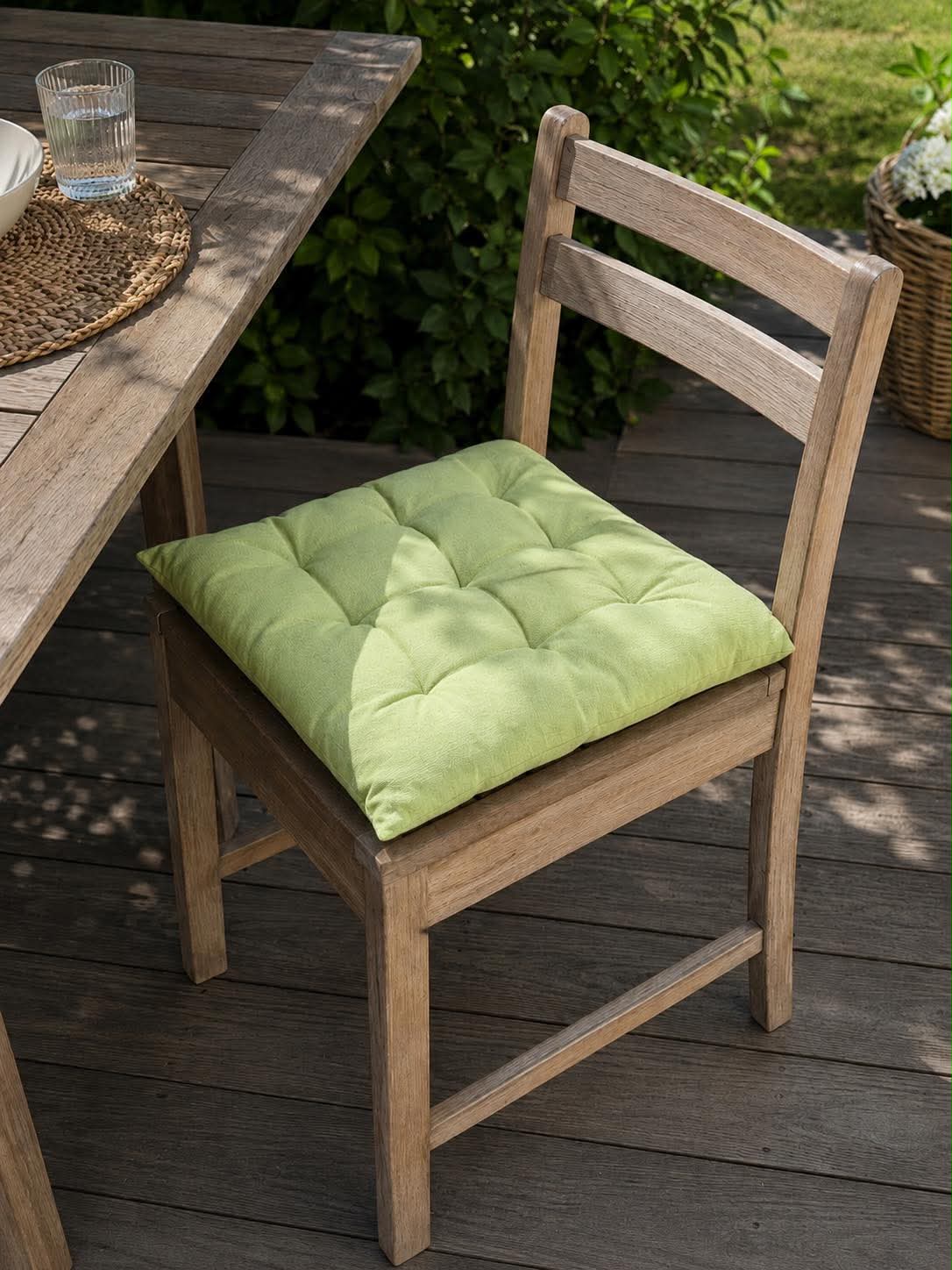 Hagepute futon – Grønn - Image 2