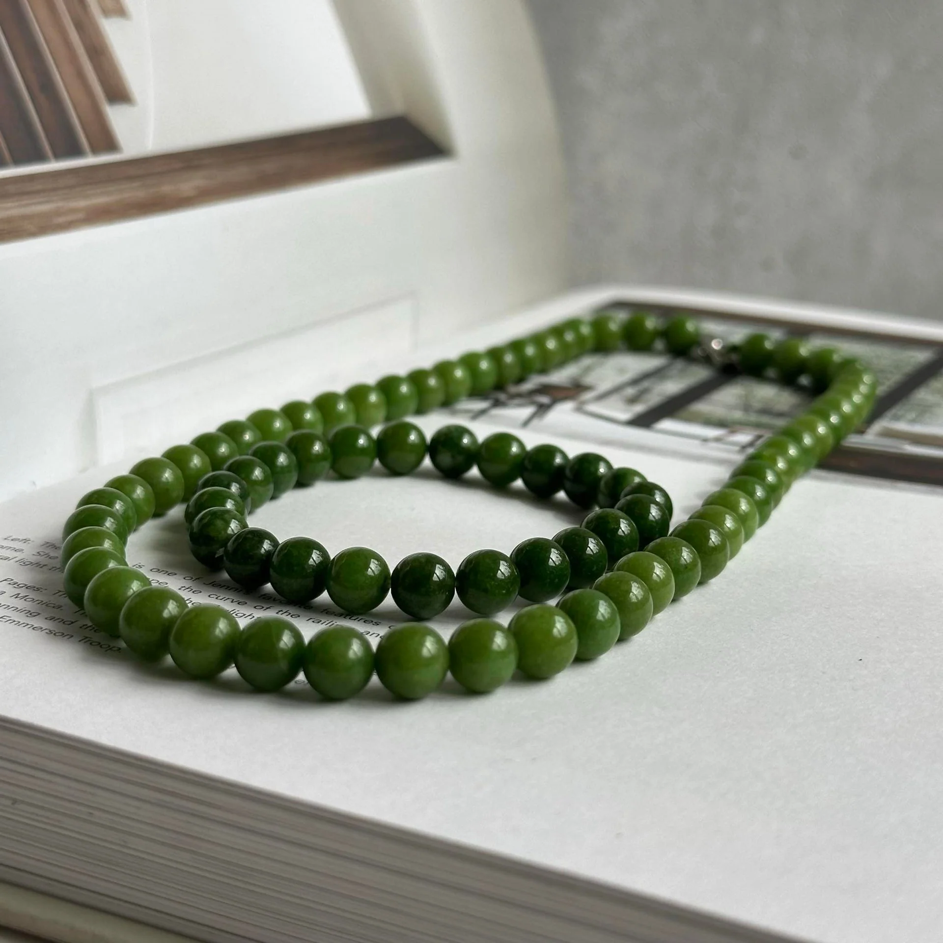 Halskjede Mary Emerald - Image 3