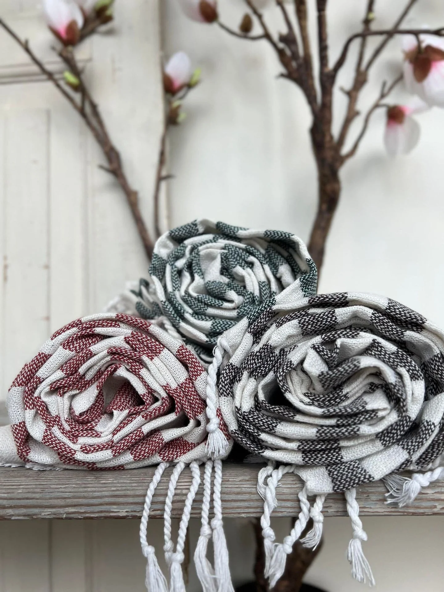 Hammam-håndkle - Ruststripet ØKO-TEX - Image 5