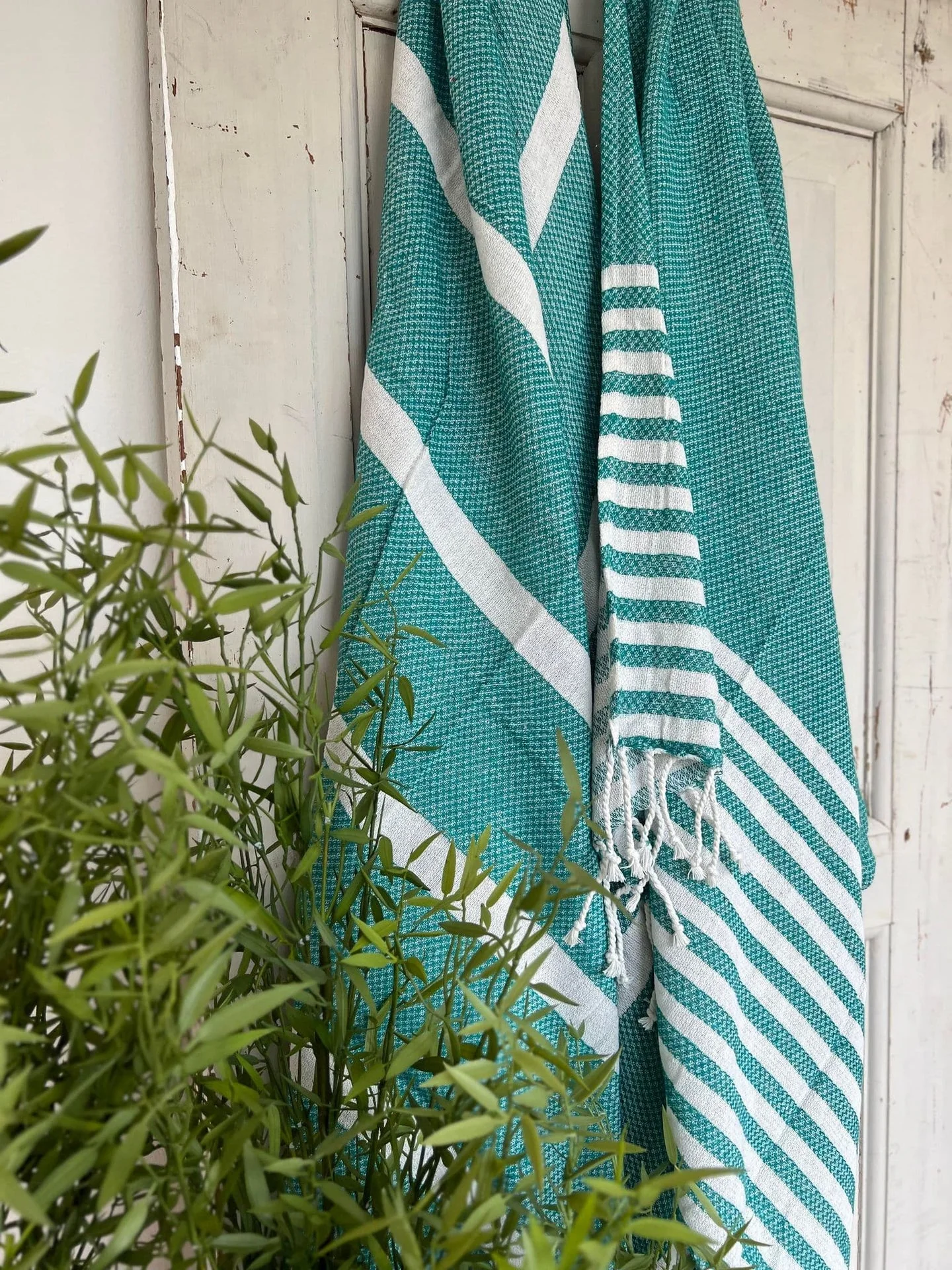 Hammam-håndkle - TURKIS MIX Økotex - Image 4