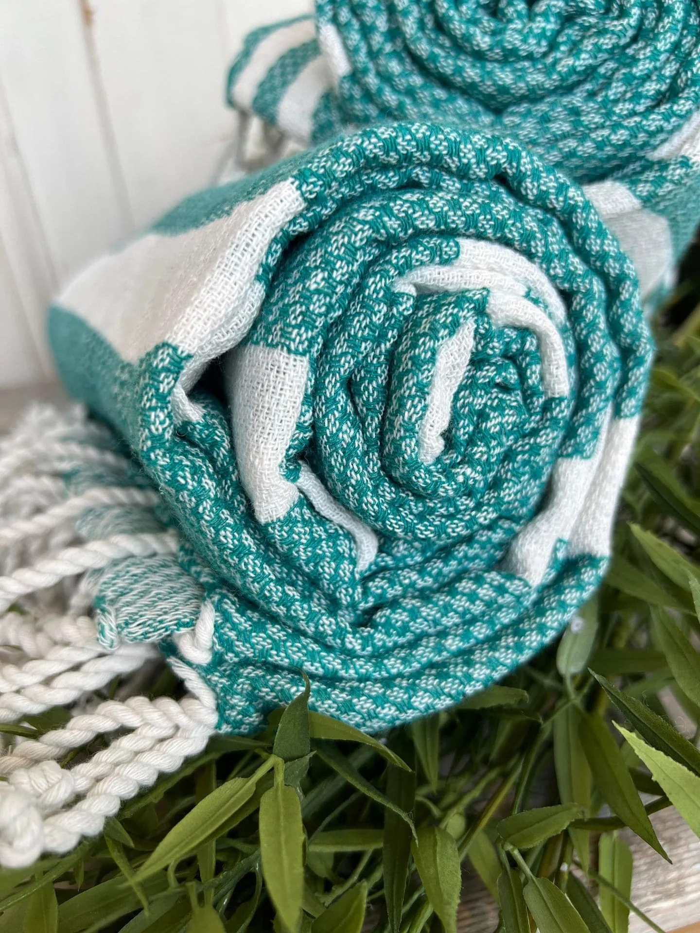 Hammam-håndkle - TURKIS MIX Økotex - Image 5