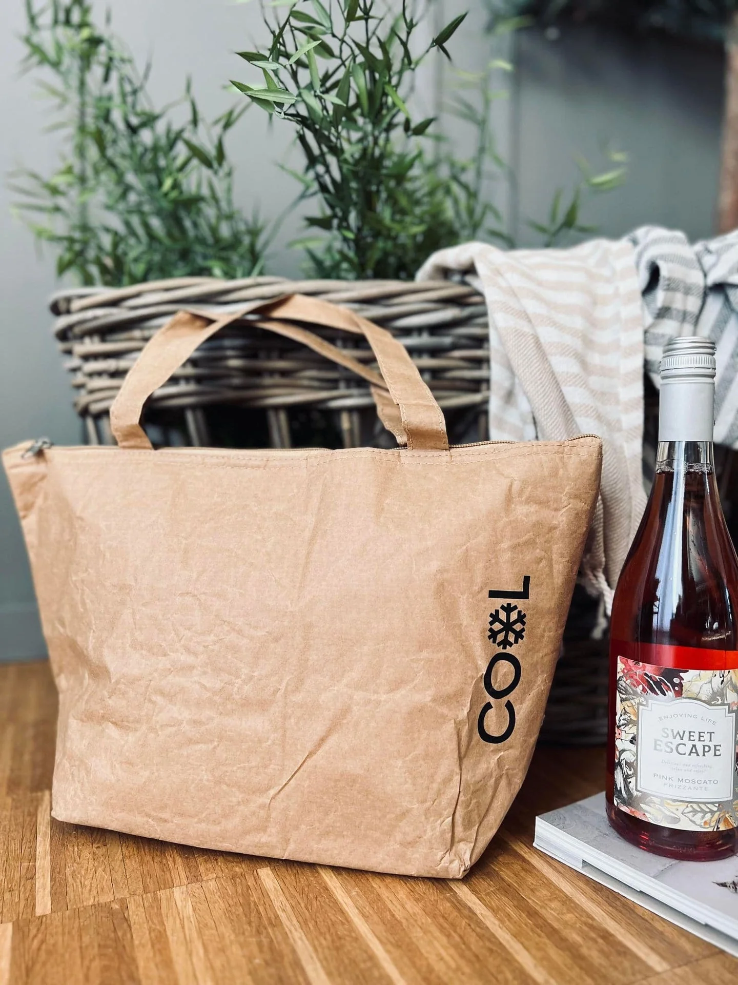 Shopper / Kjøletaske PAPER LOOK - 6,8 liter