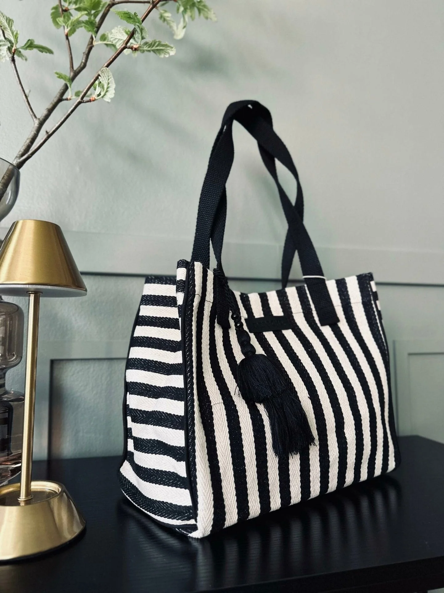 Shopper STRIBE Canvas Small - Image 6