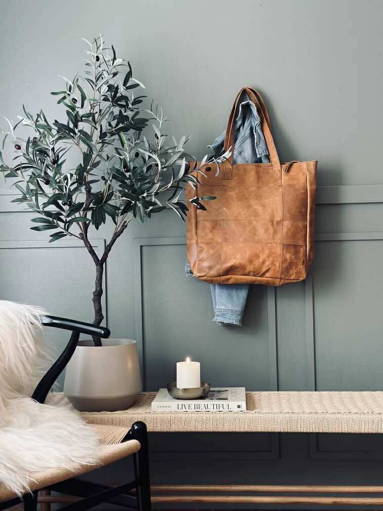 Shopper - Cognac / svart - Image 7