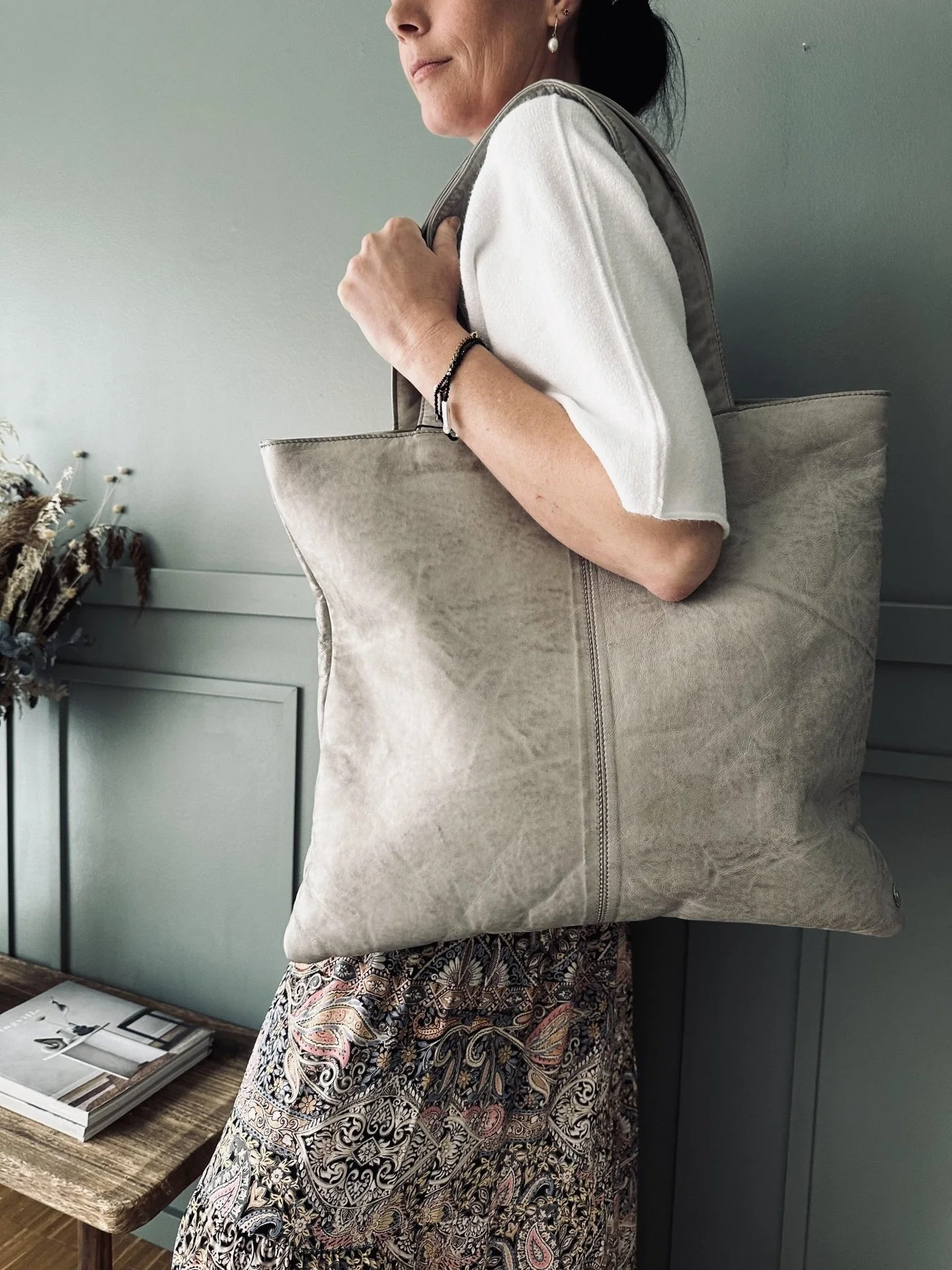 Shopper inkl. pung MILLE – Concrete - Image 3