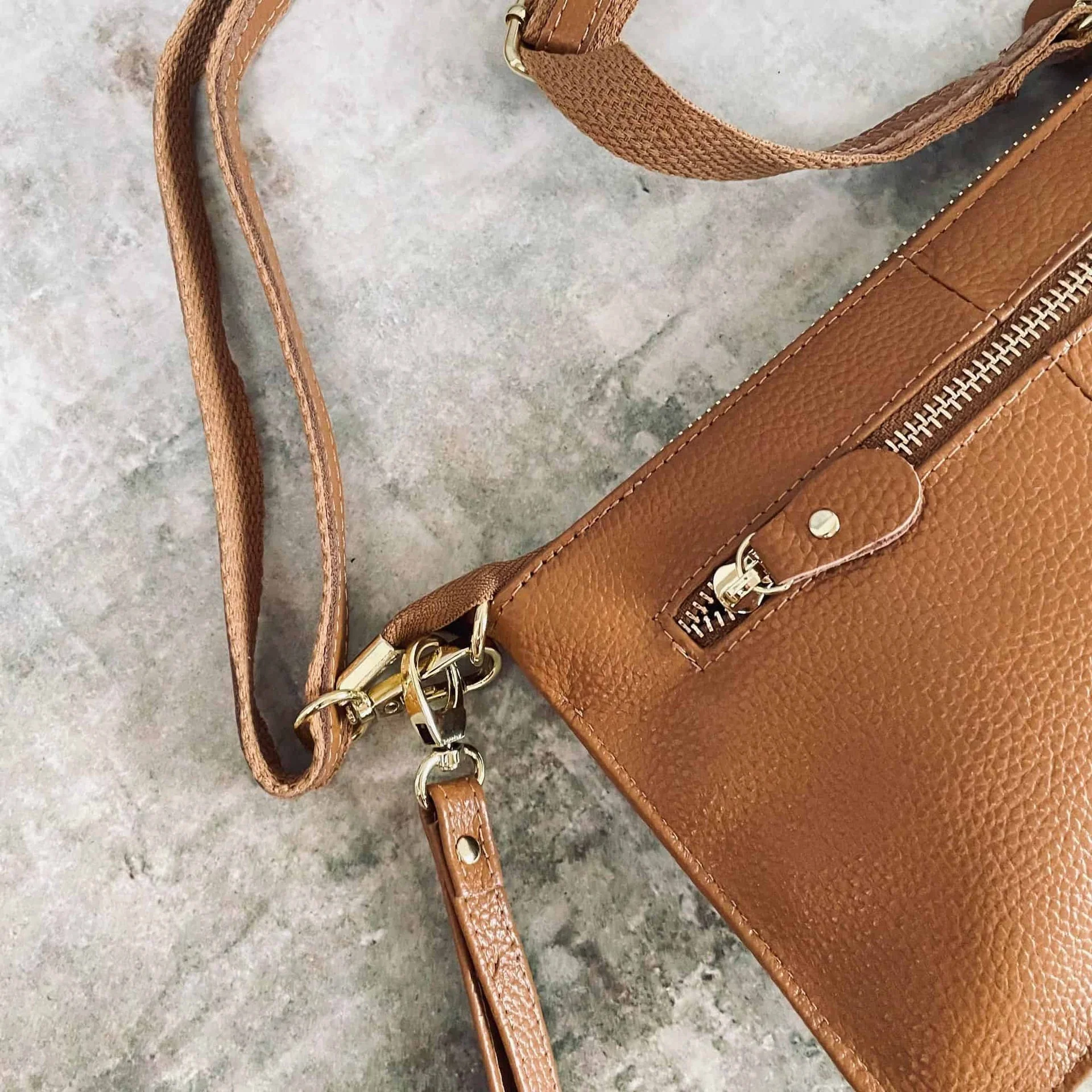 Clutch / veske OFELIA Beige - Image 3