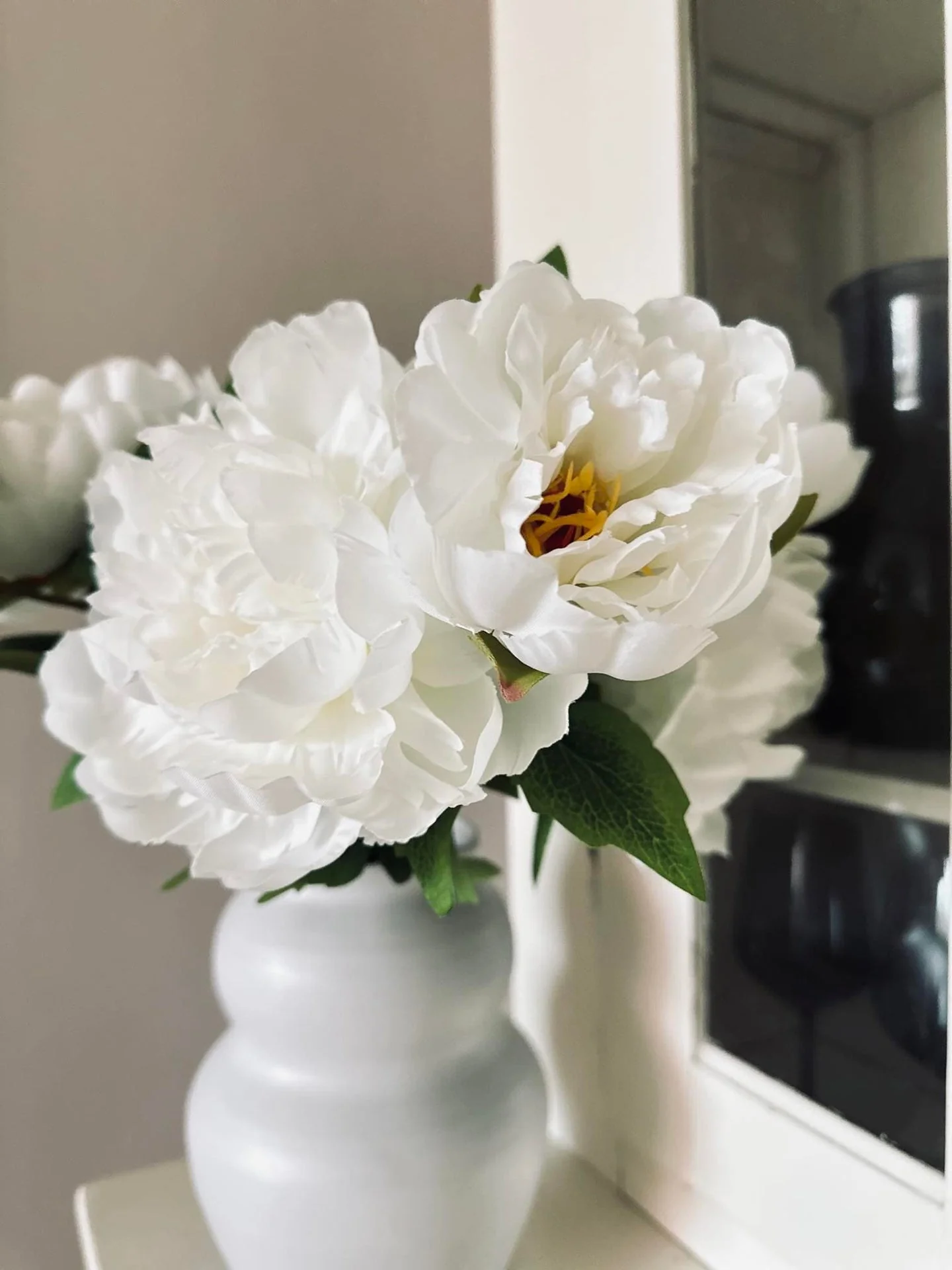 Blomst Peon hvit - Image 3
