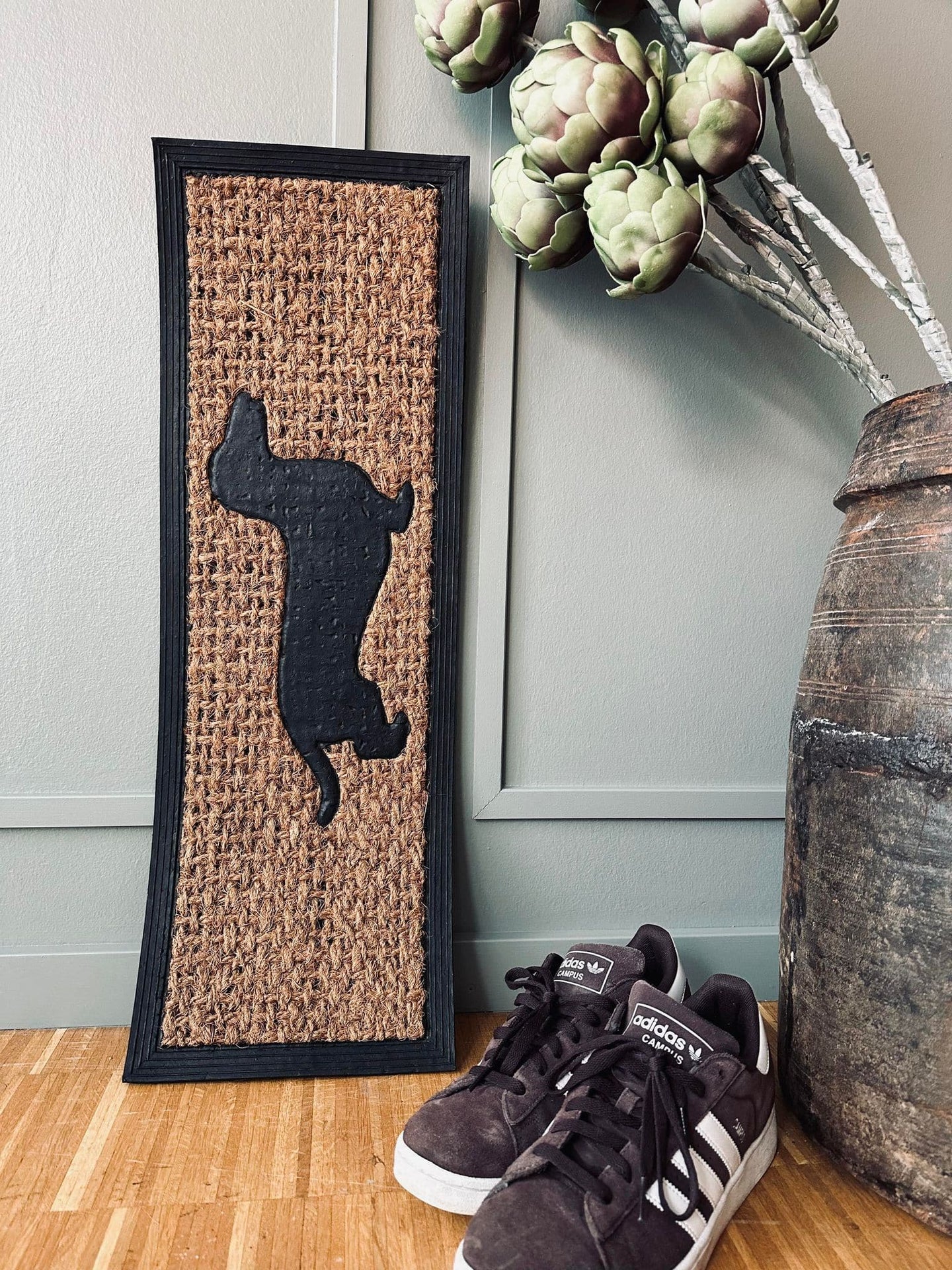 Dørmatte med hund