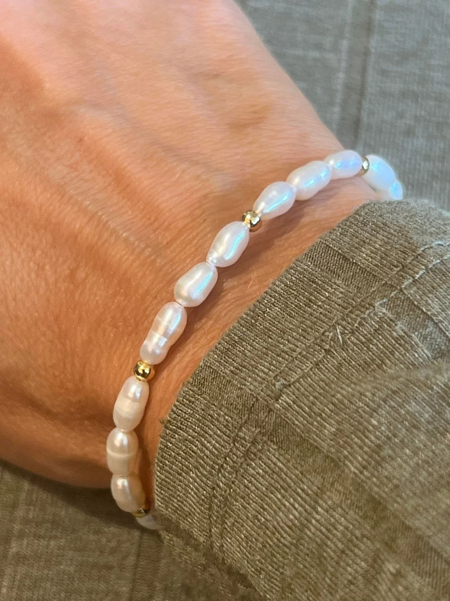 Armbånd Isla - Sett med 2 armbånd 18K forgylt - Image 6