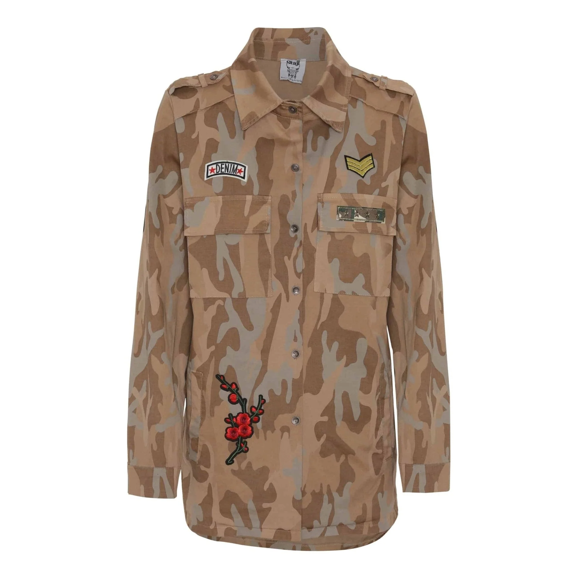 Jakke Army flotte lyse farger - Image 3