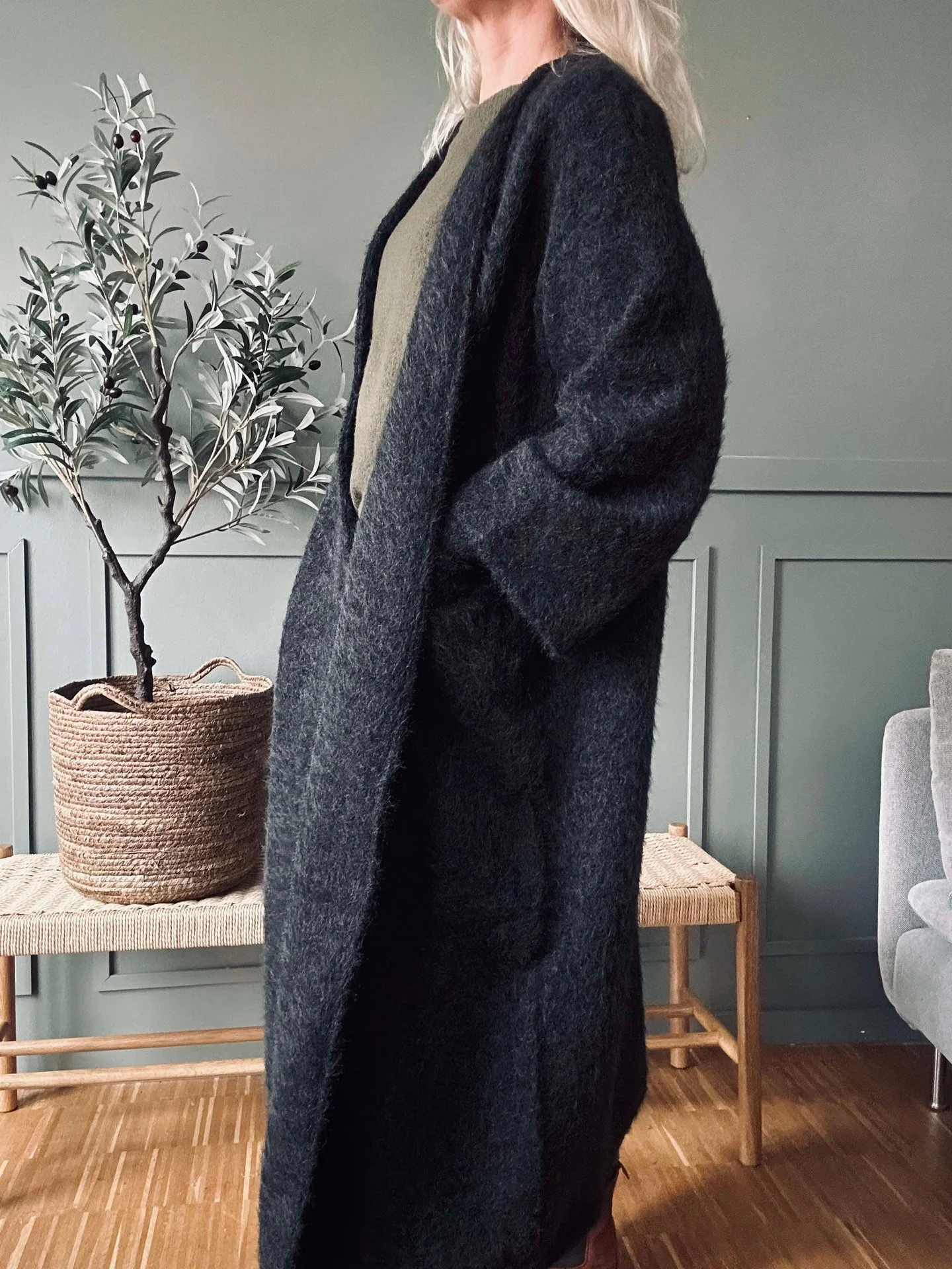 Jakke Belina - Oversize Black - Image 8