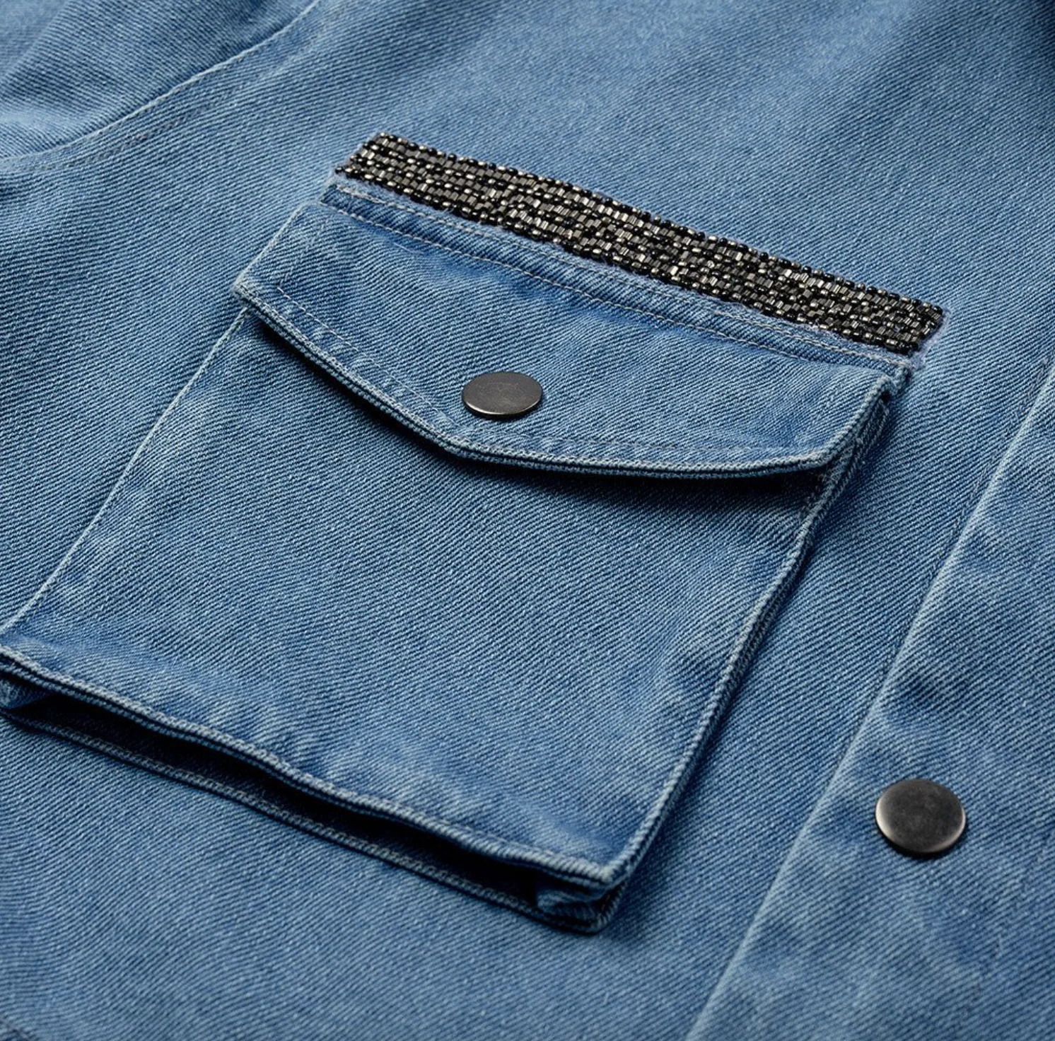 Denimjakke - Depeche - Image 5