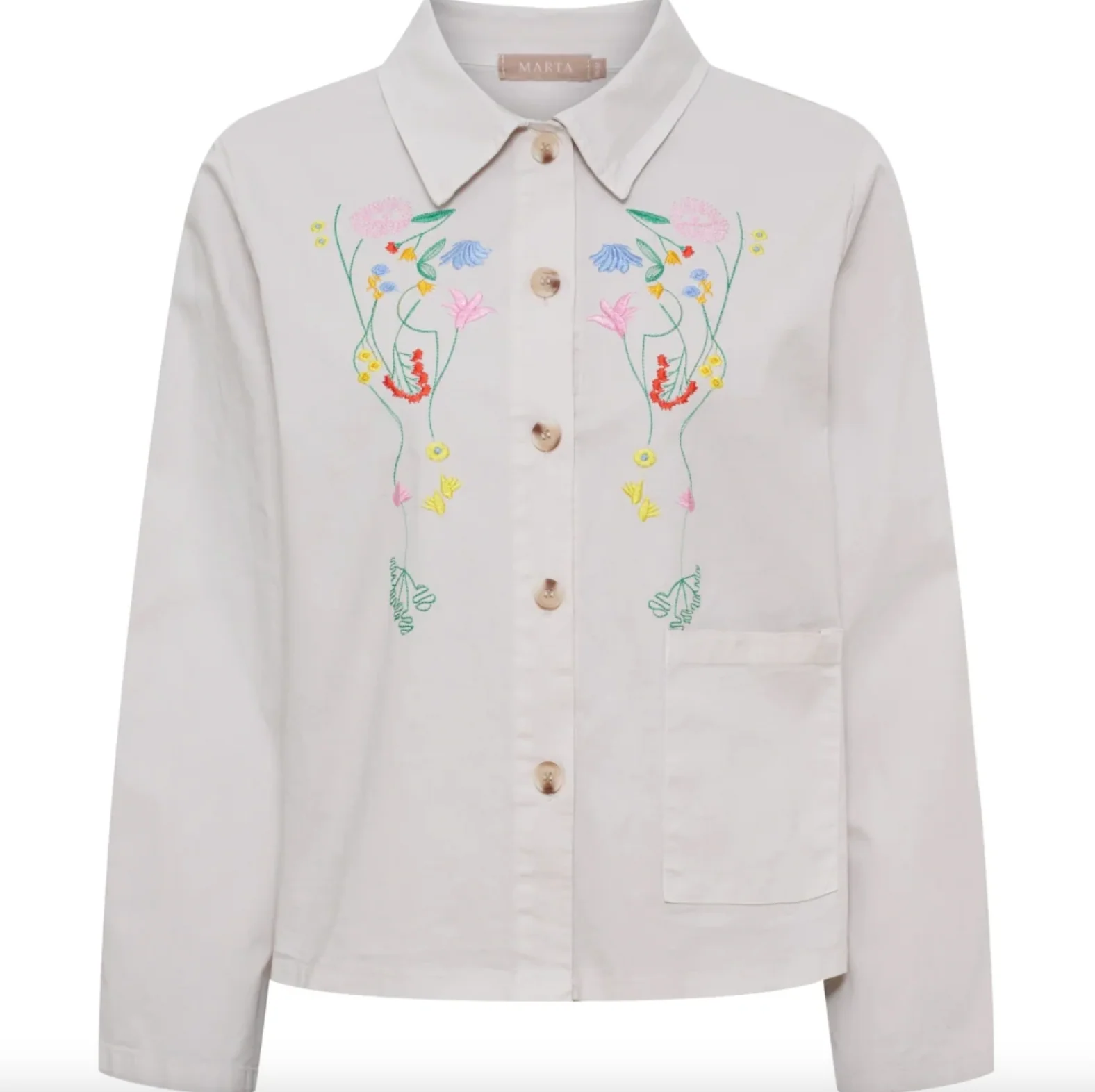 Jakke med broderi - Image 3