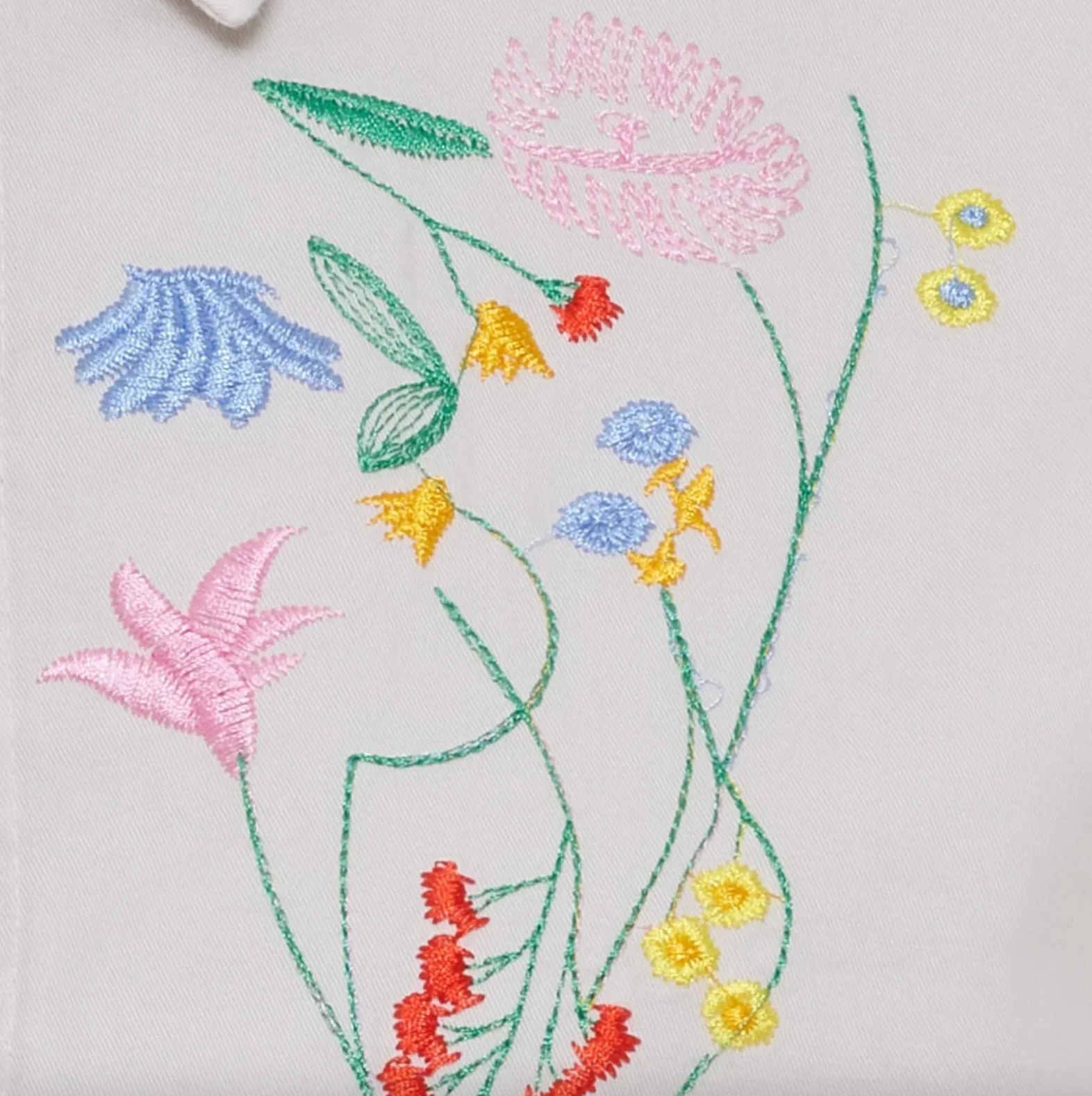 Jakke med broderi - Image 4