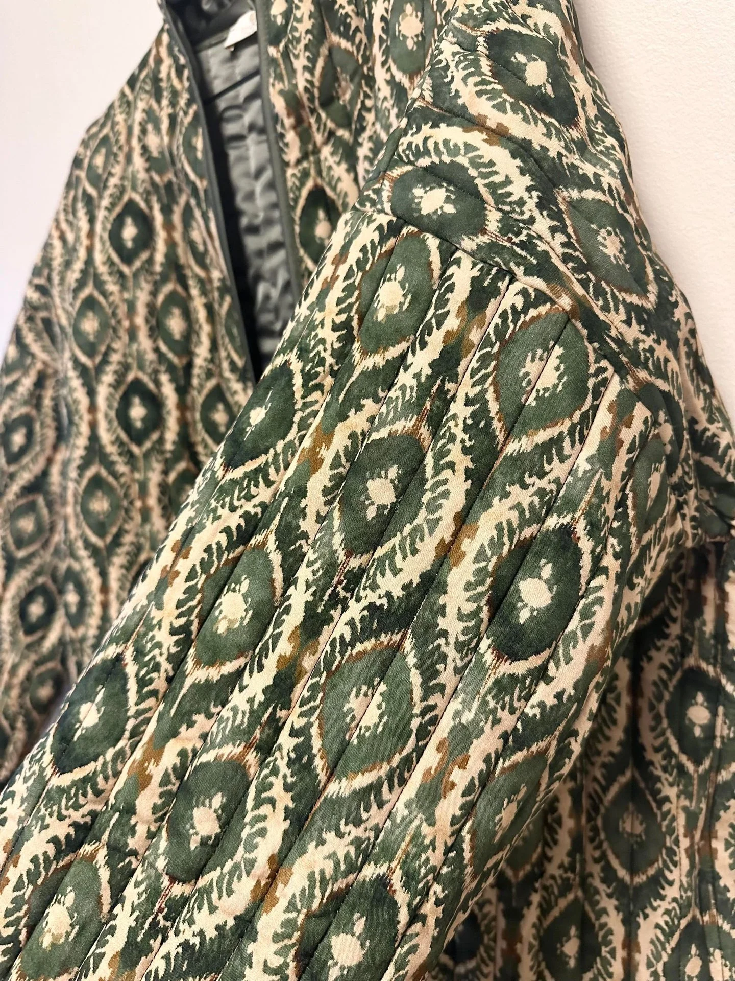 Jakke Quilt grønn - Image 8
