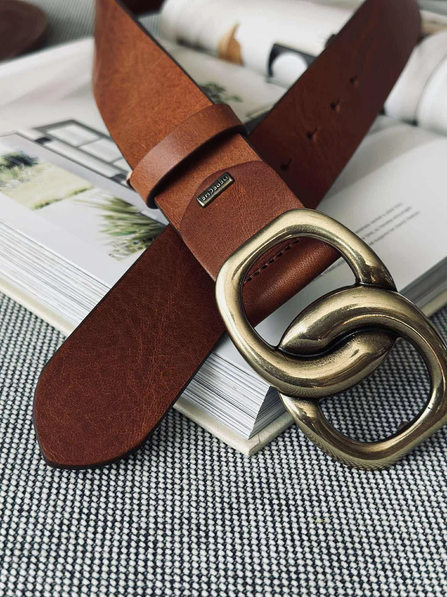 Jeansbelte - Cognac - Image 3