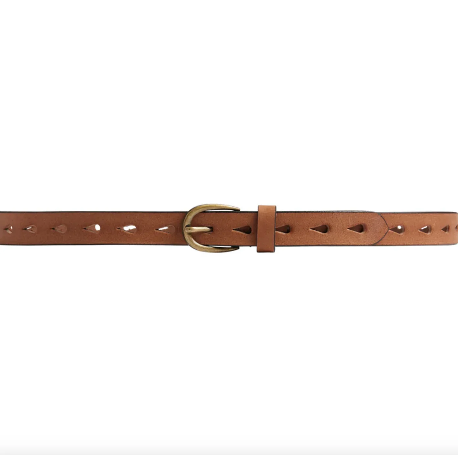 Jeans belte - Cognac - Image 6