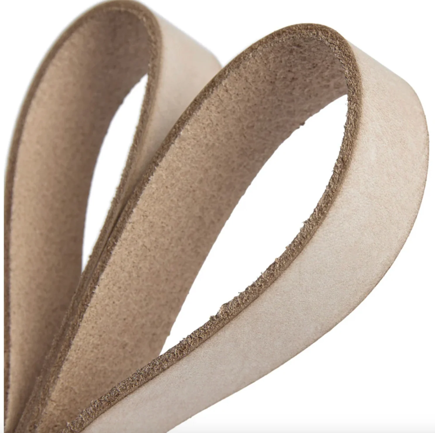 Jeans belte - Sand - Image 7