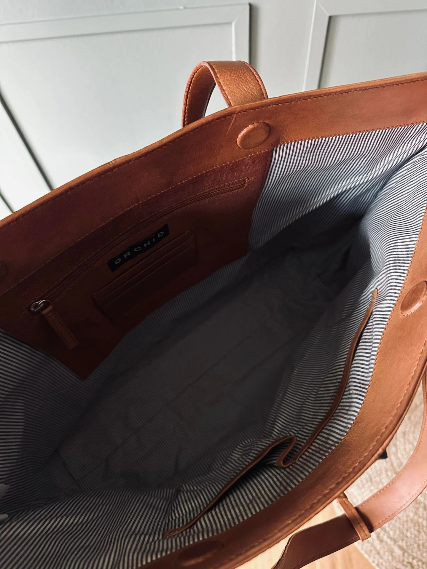 Shopper Jessie cognac - Image 5