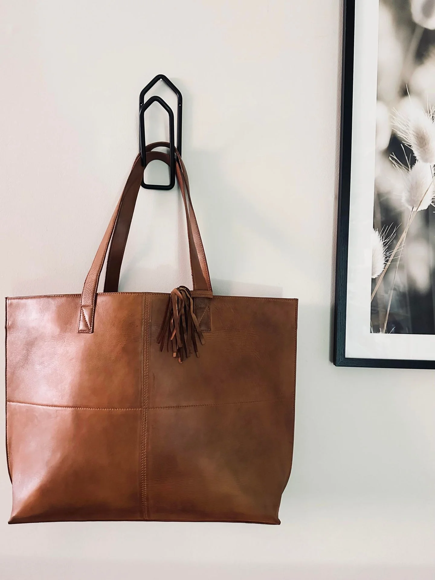 Shopper Jessie cognac - Image 7
