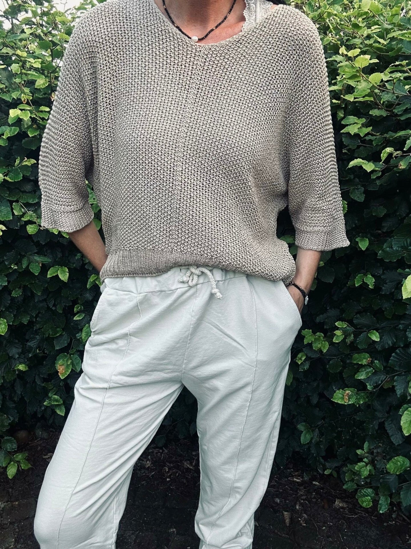 Sweatpants Mary Beige - Image 2