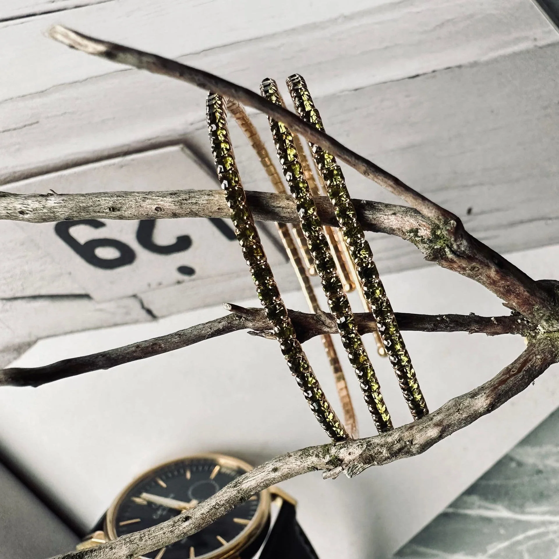 Armbånd Judith - Oliven - Image 3