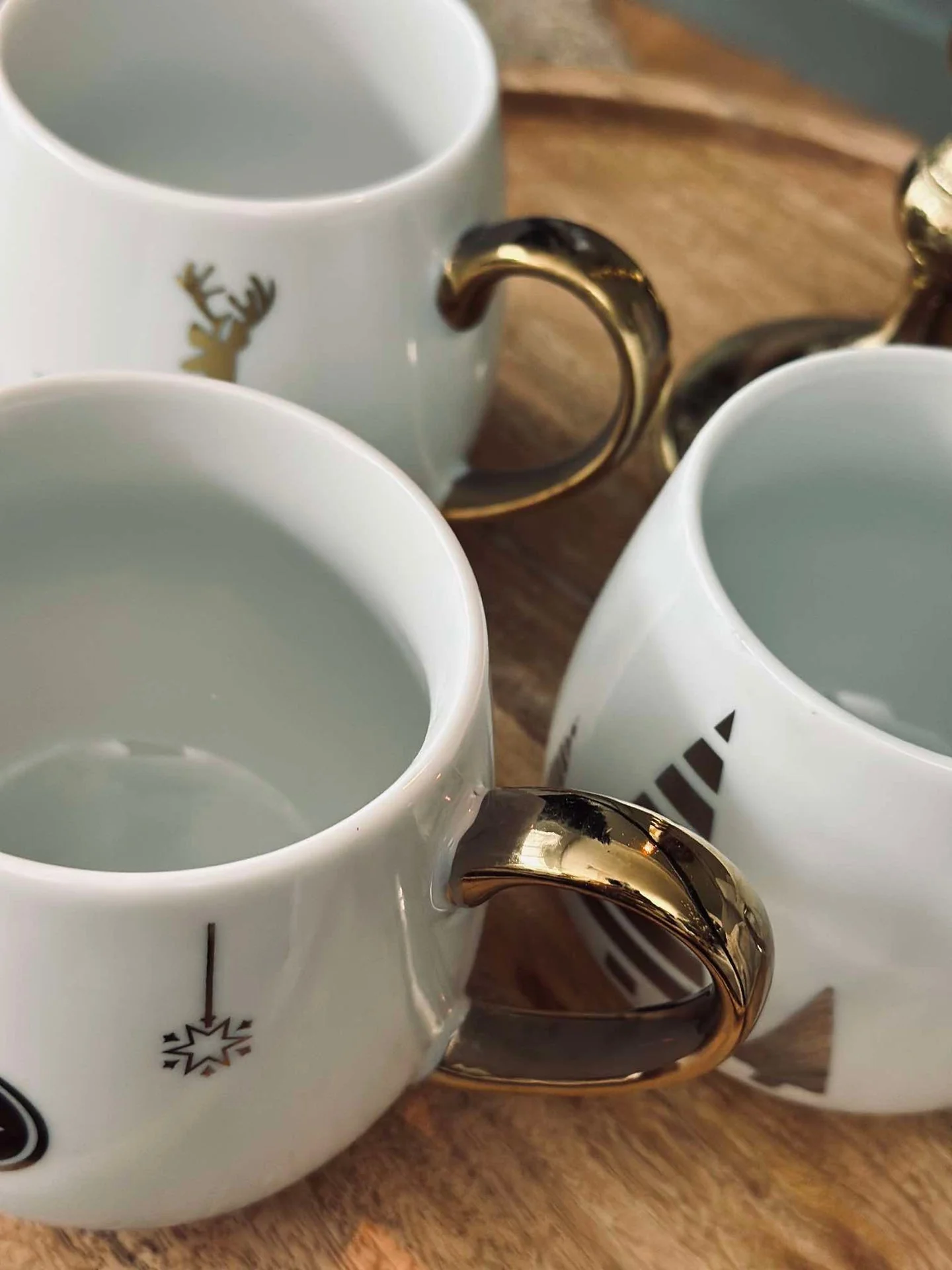 Julekopp med gullmotiv - Image 4