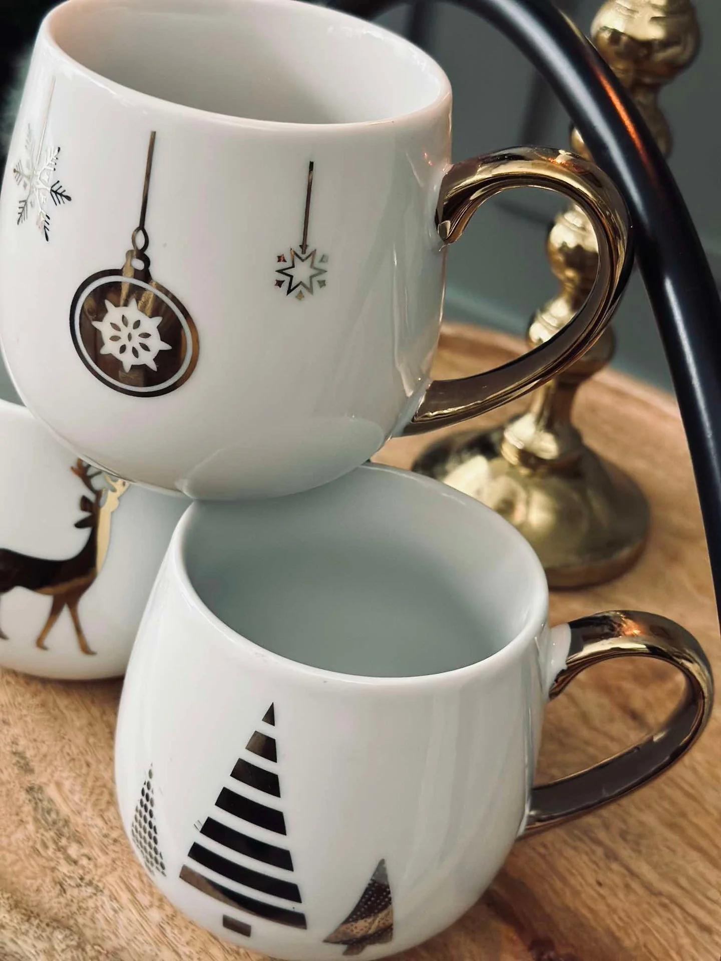 Julekopp med gullmotiv - Image 7