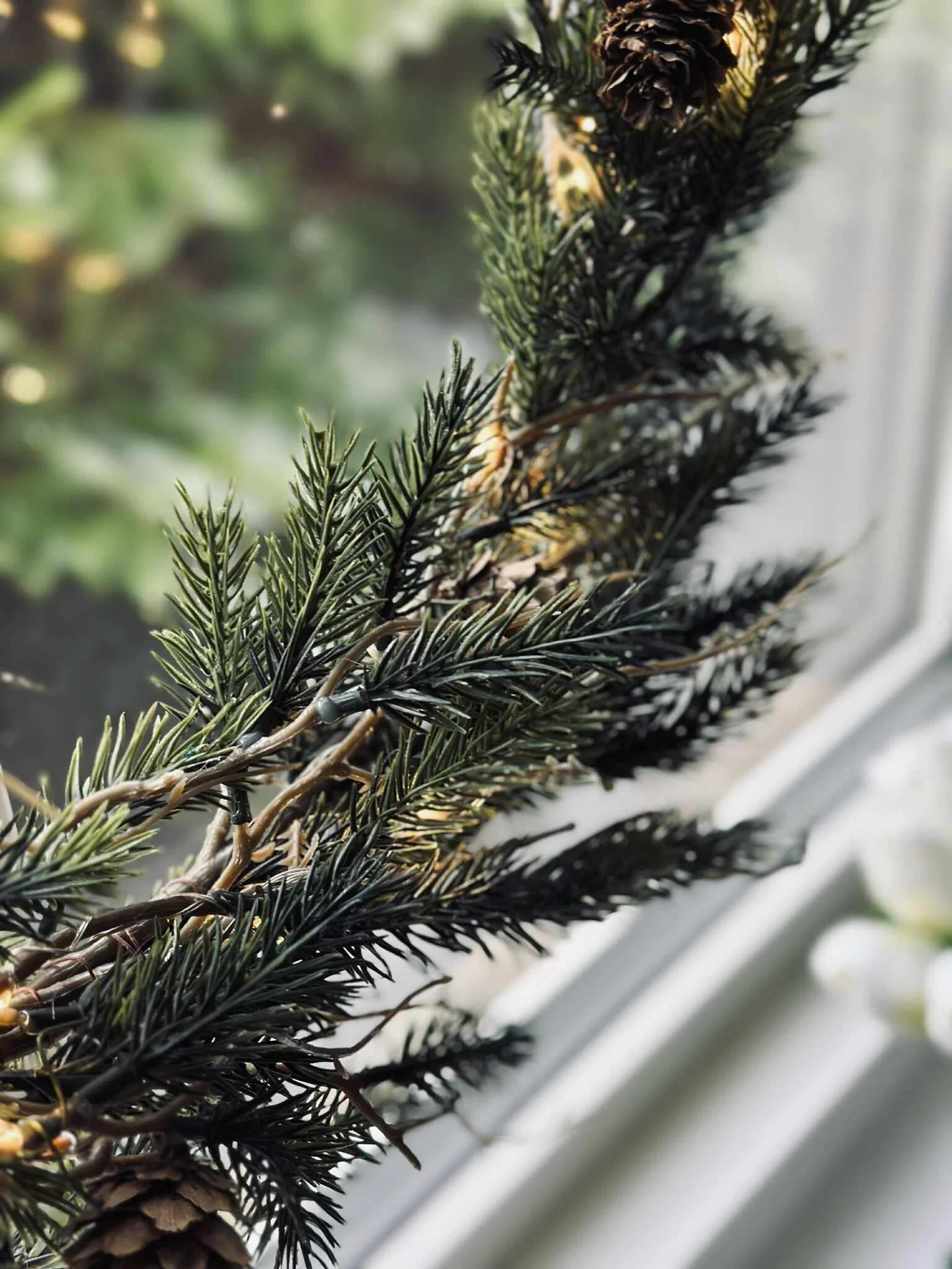 Julekrans med lys - Uten snø - Image 11