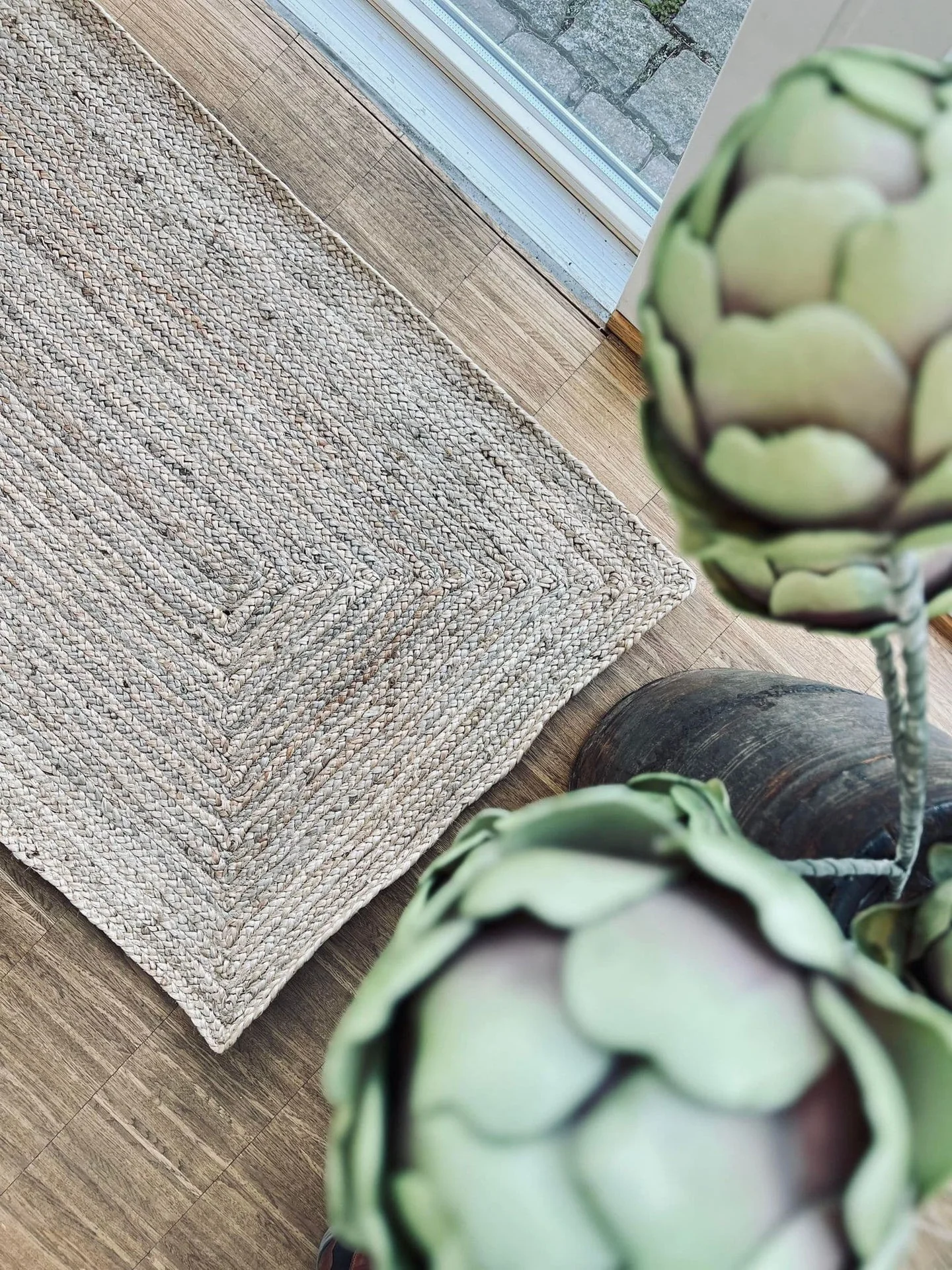 Gulvteppe jute – 70x200 cm