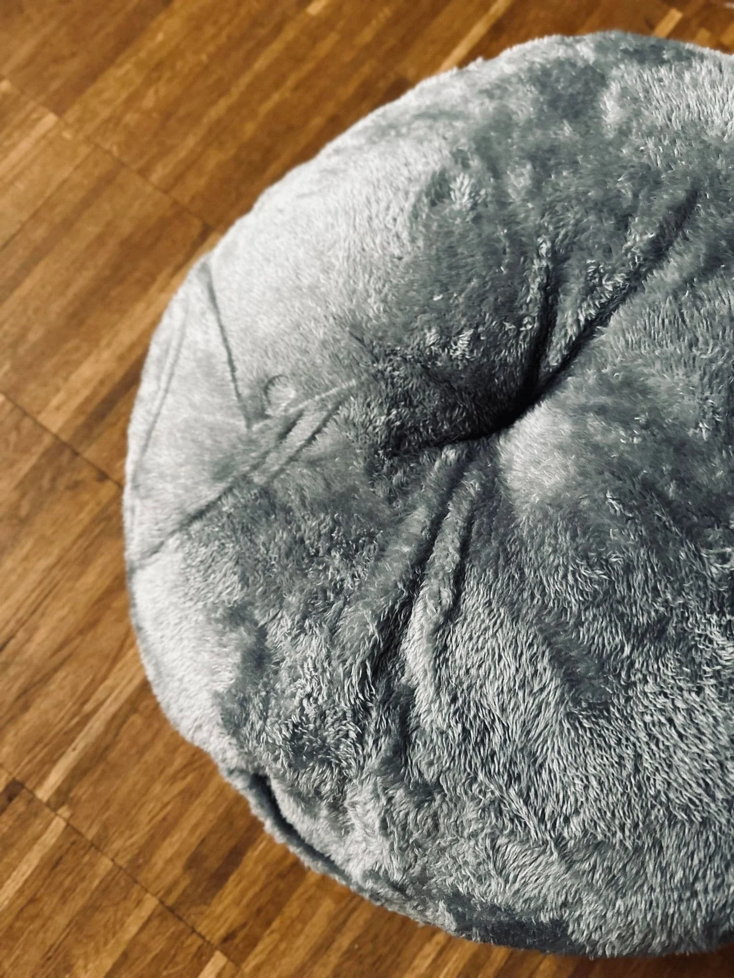 Kattehus med pute – Grå - Image 4