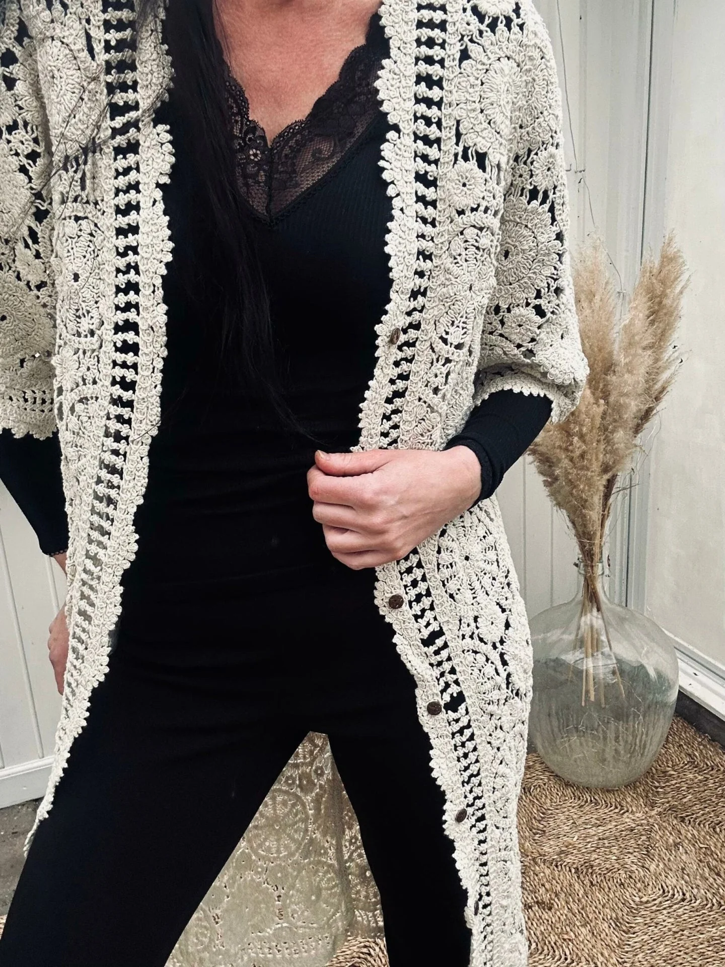Kimono Boheme strikk - Image 6